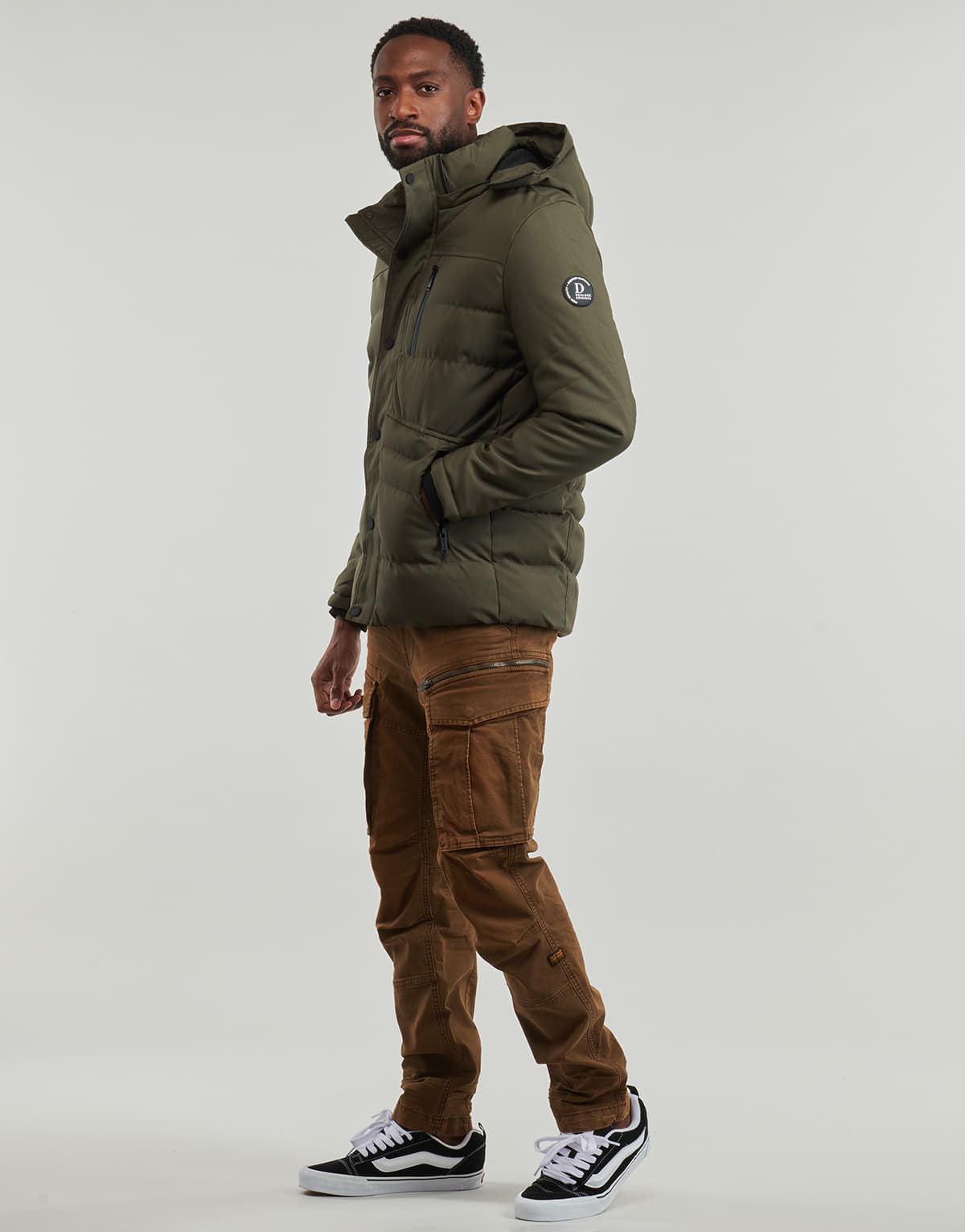 Men's Parkas Deeluxe Khaki