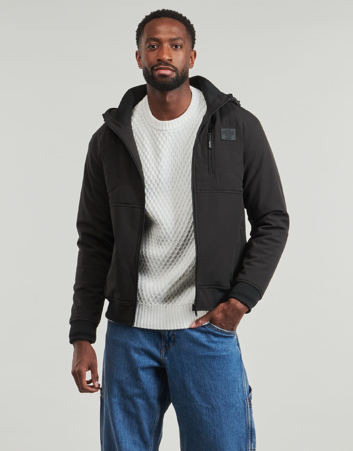 Men's Parkas Deeluxe Black