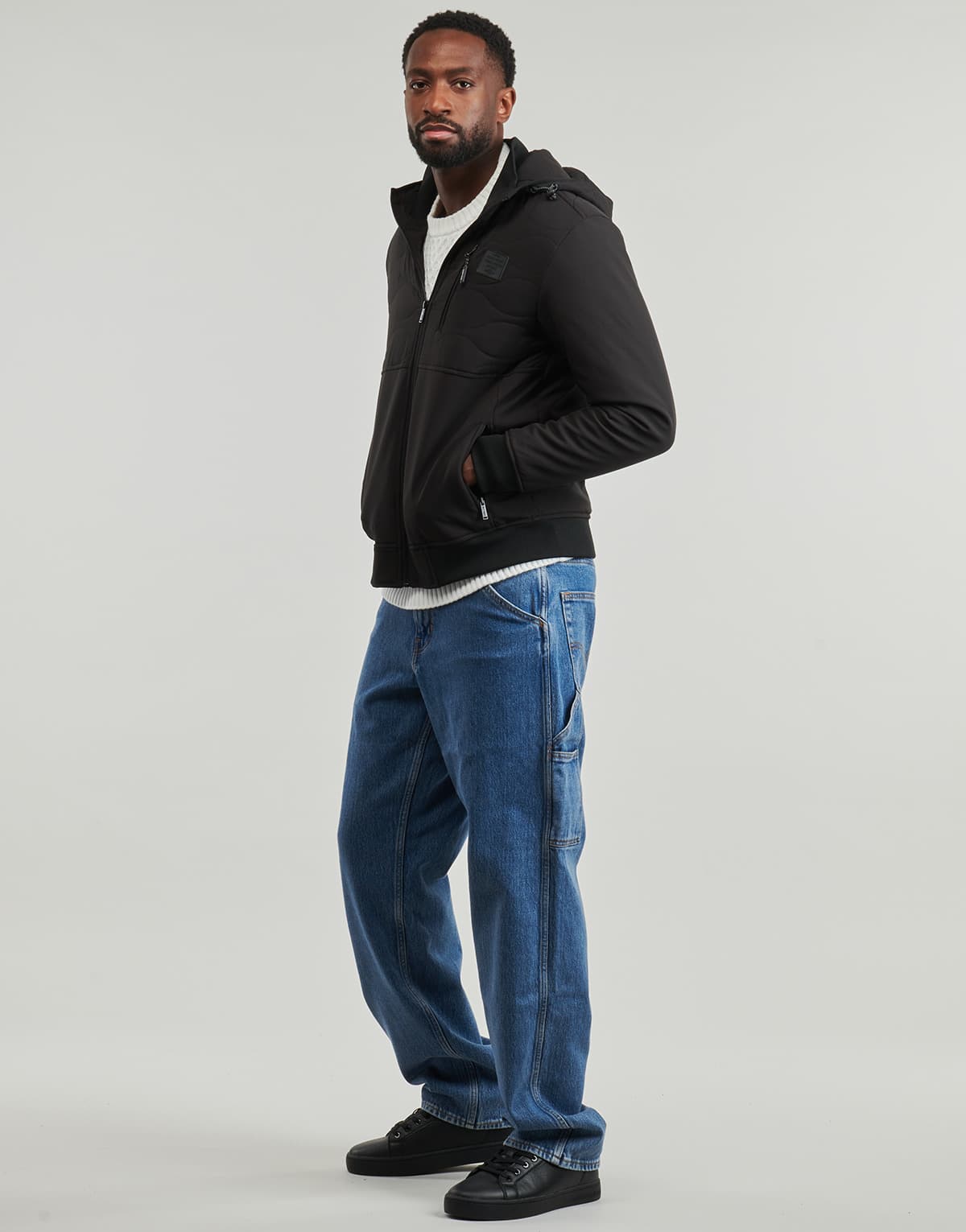 Men's Parkas Deeluxe Black