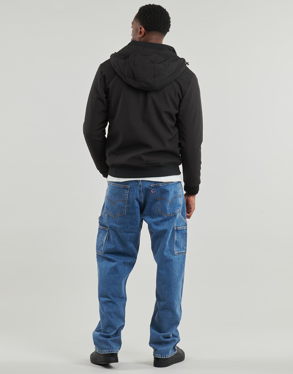 Men's Parkas Deeluxe Black