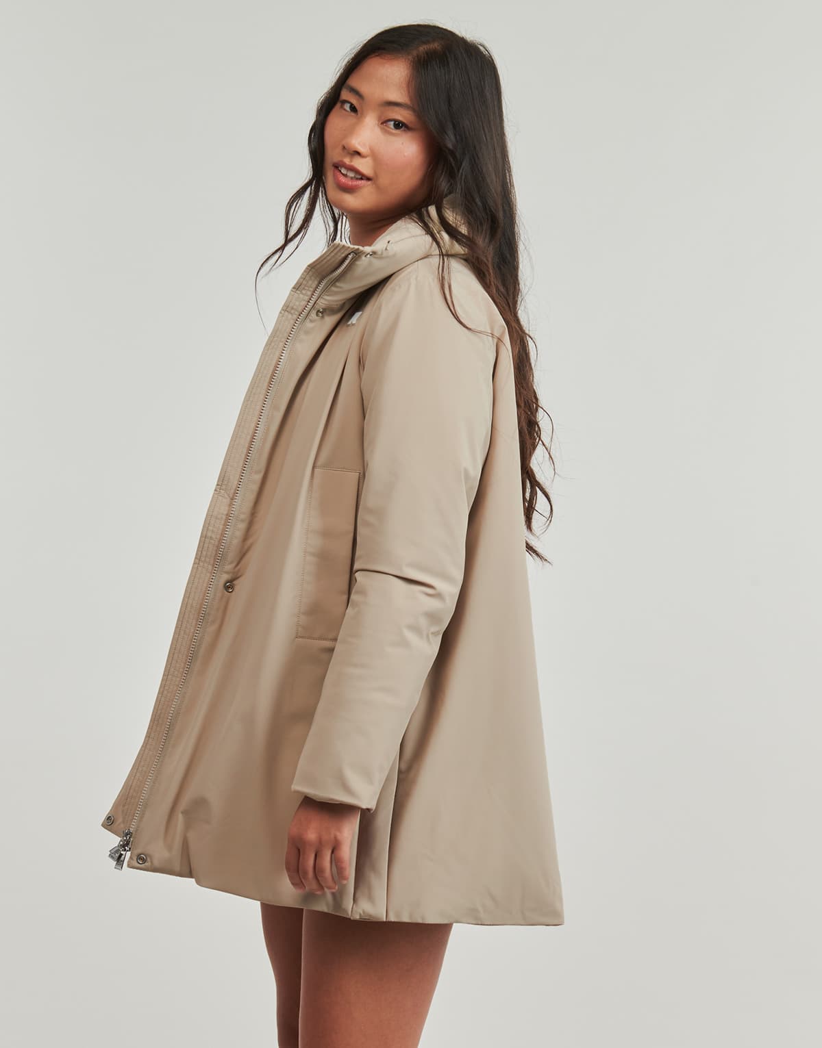 Women's Parkas K-Way Beige