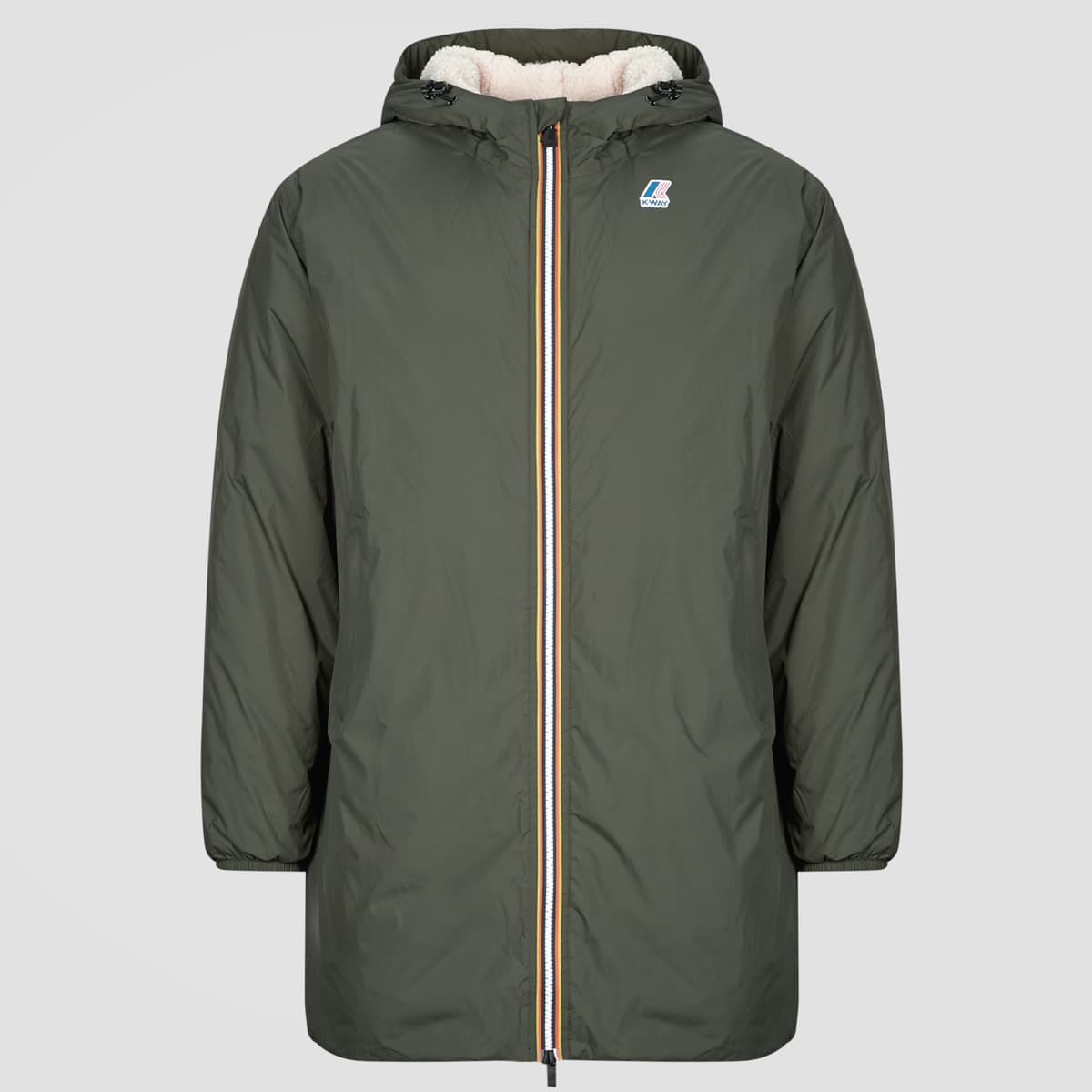 Men's Jackets K-Way Khaki