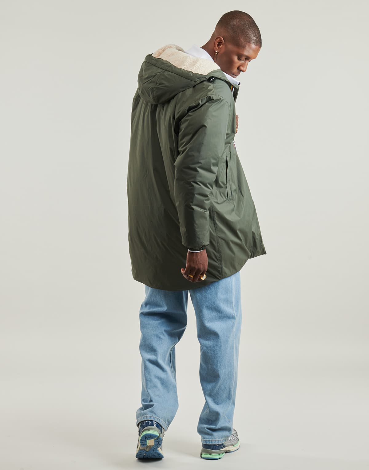 Men's Jackets K-Way Khaki