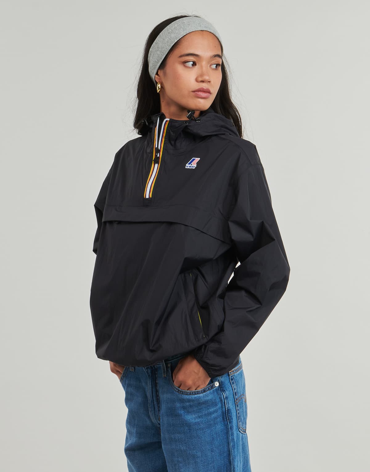 Women's Windbreakers K-Way Black