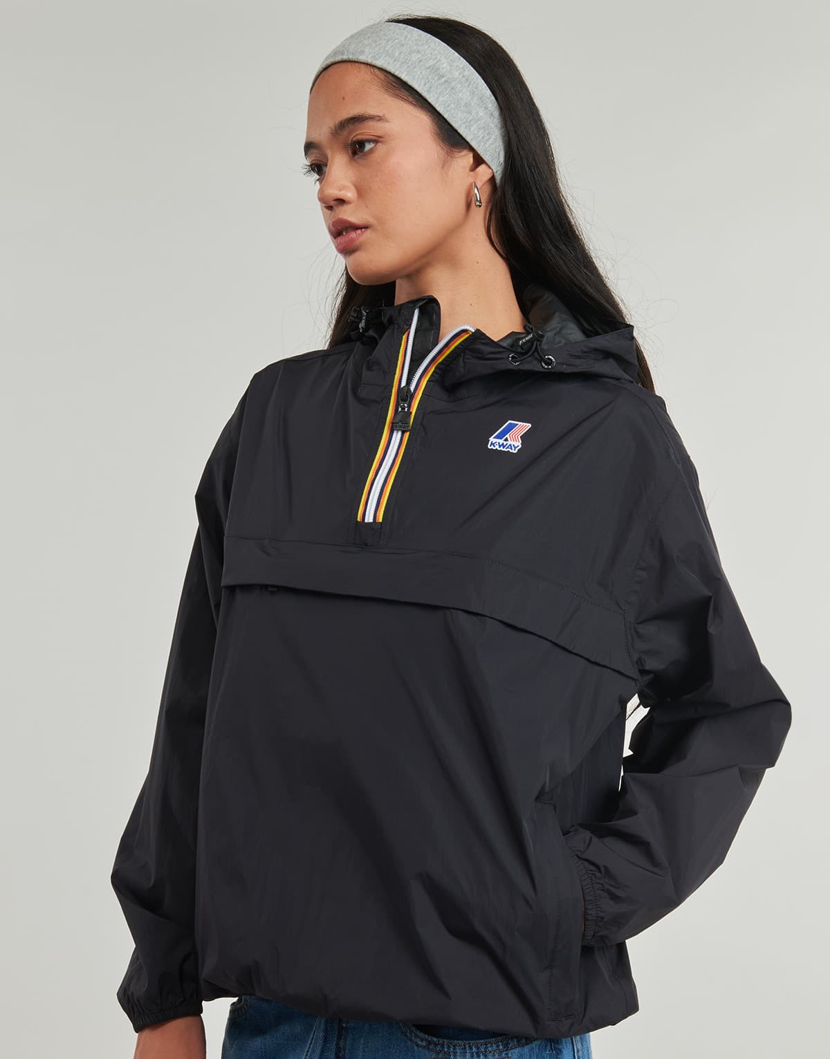 Women's Windbreakers K-Way Black