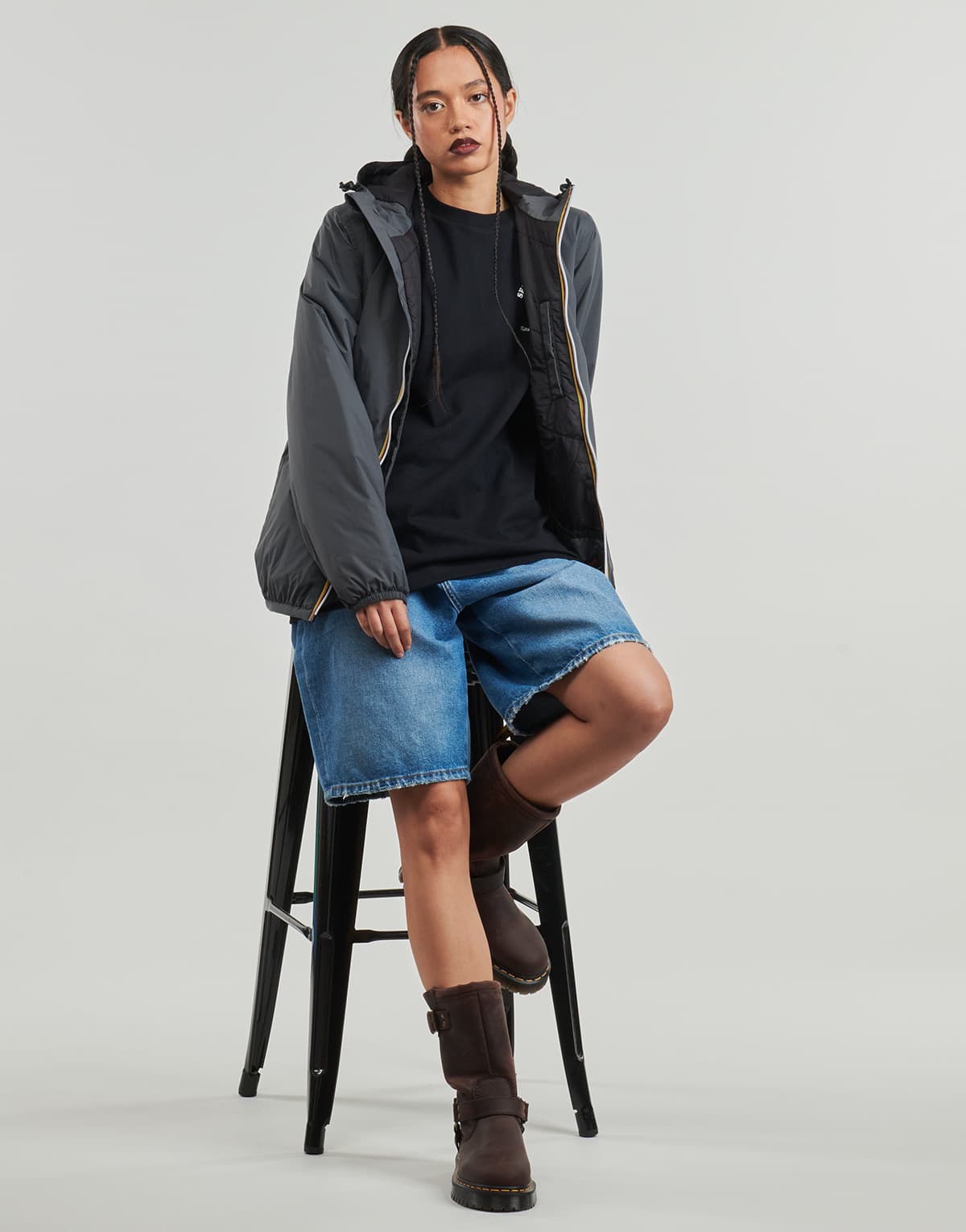 Men's Jackets K-Way Gray