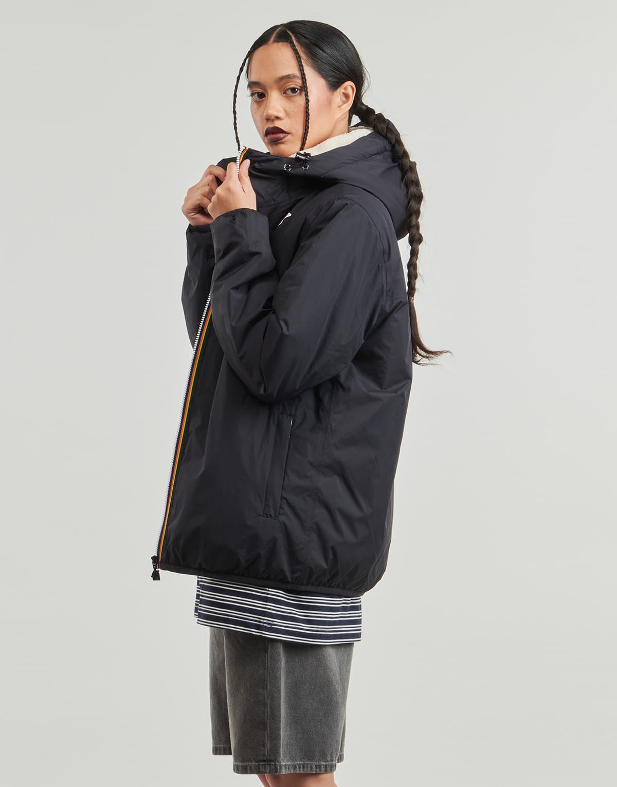 Women's Jackets K-Way Black