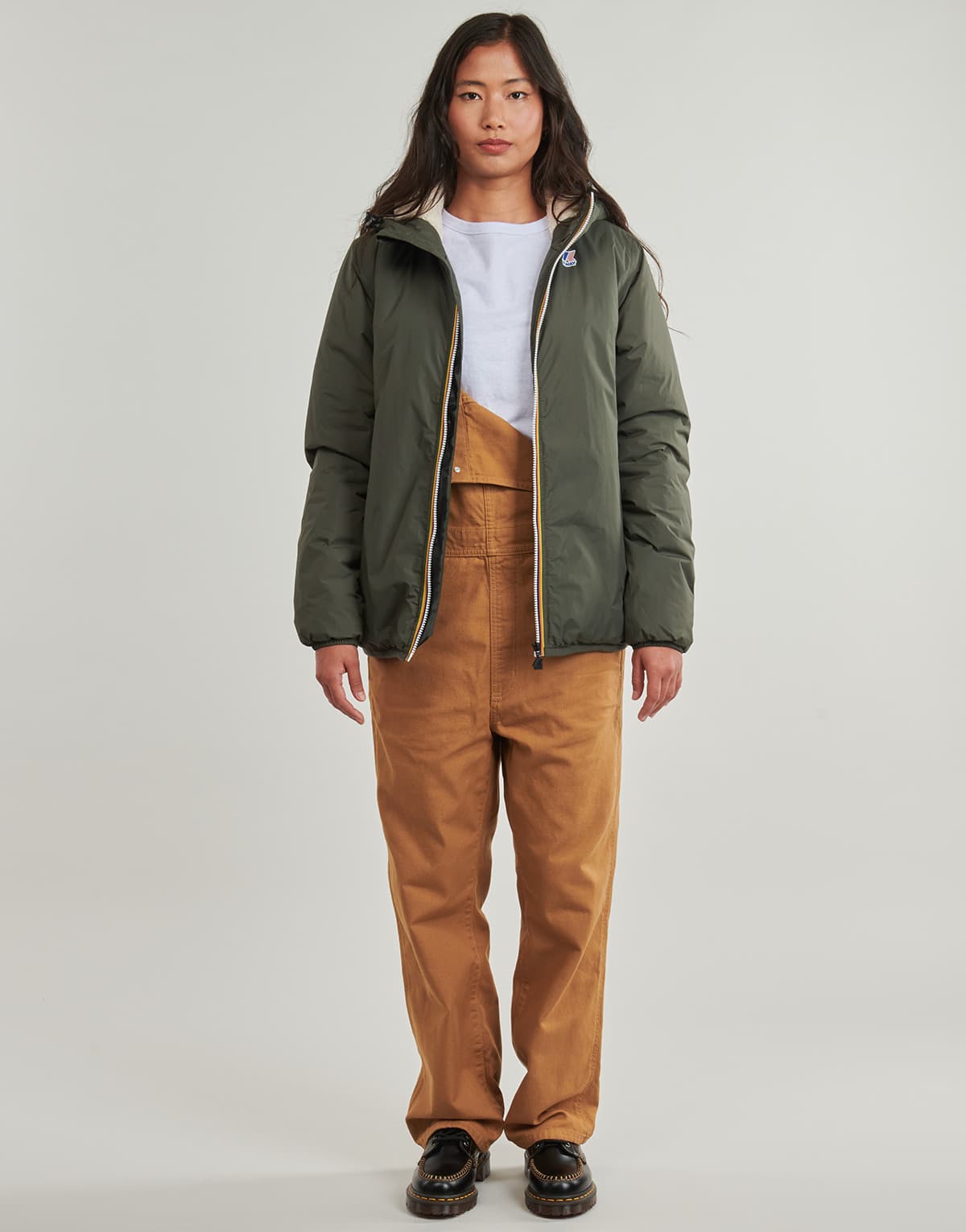 Men's Jackets K-Way Khaki