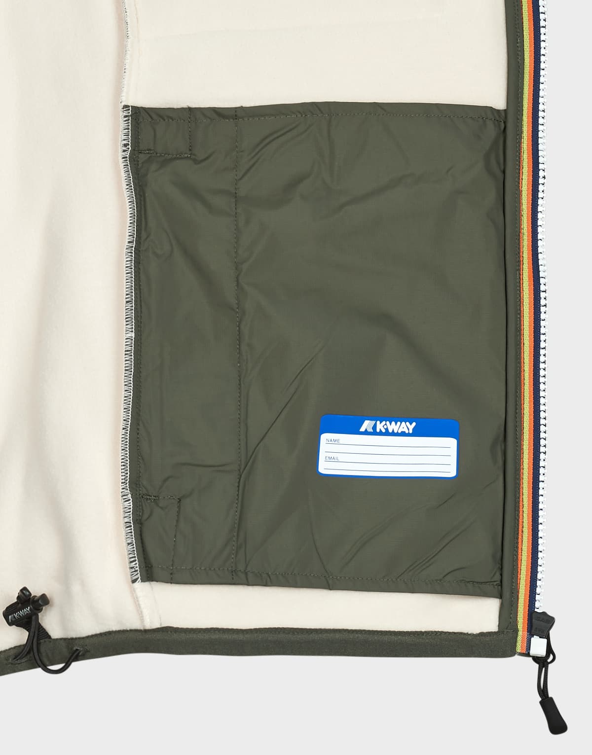 Men's Jackets K-Way Khaki