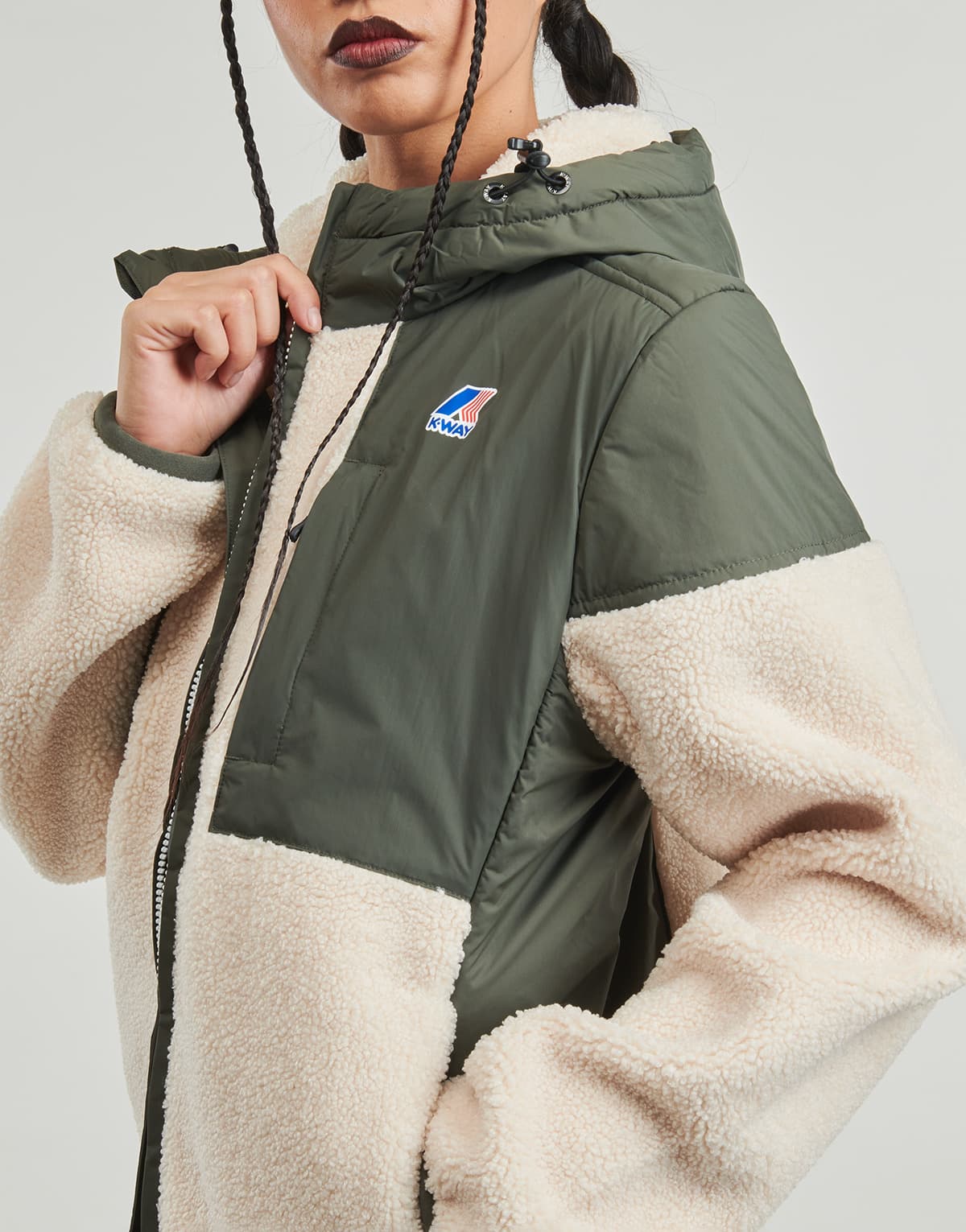 Men's Jackets K-Way Khaki