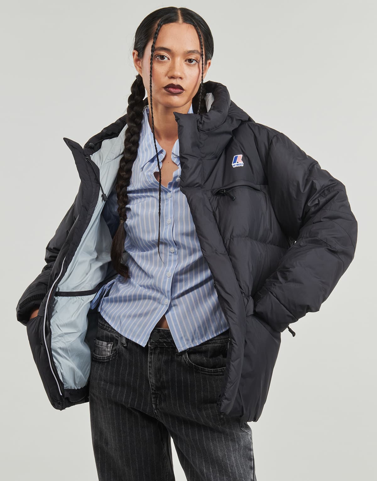 Women's Jackets K-Way Black