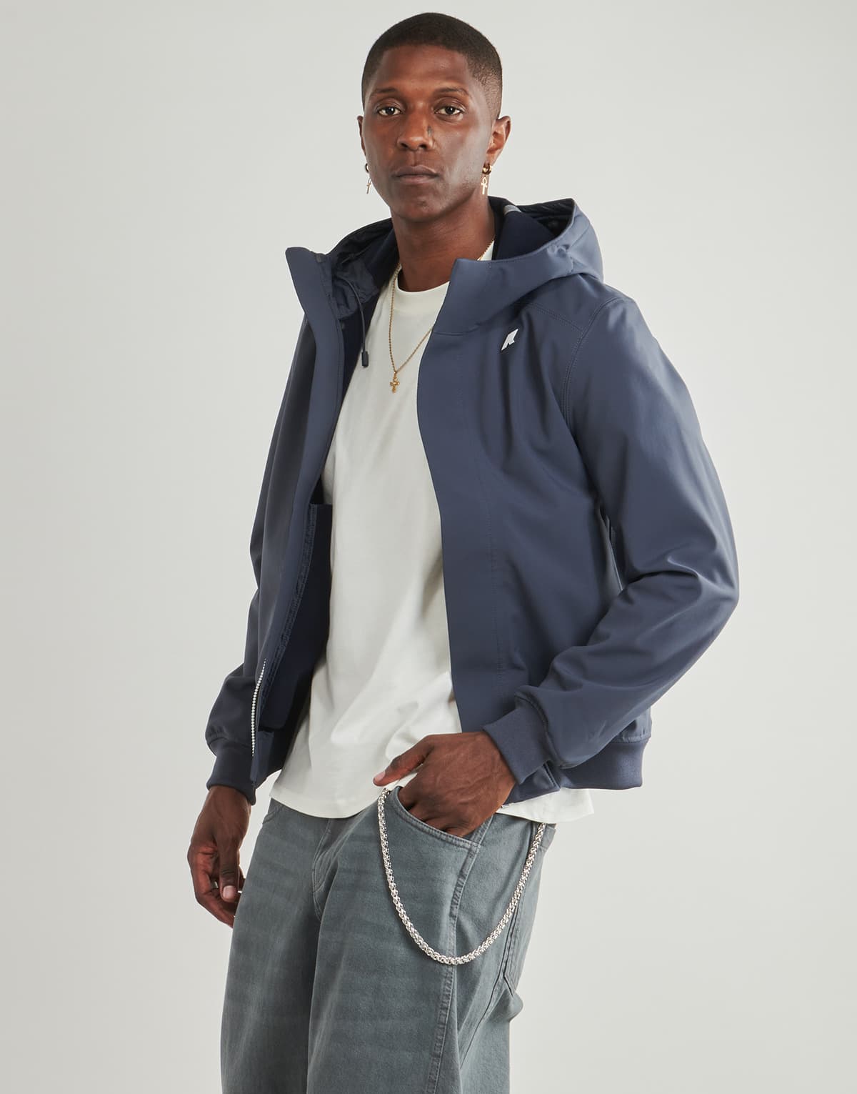 Men's Jackets K-Way Blue