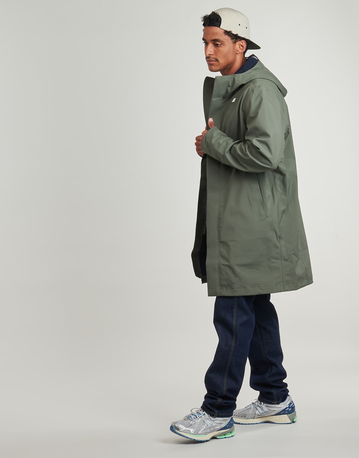 Men's Parkas K-Way Khaki