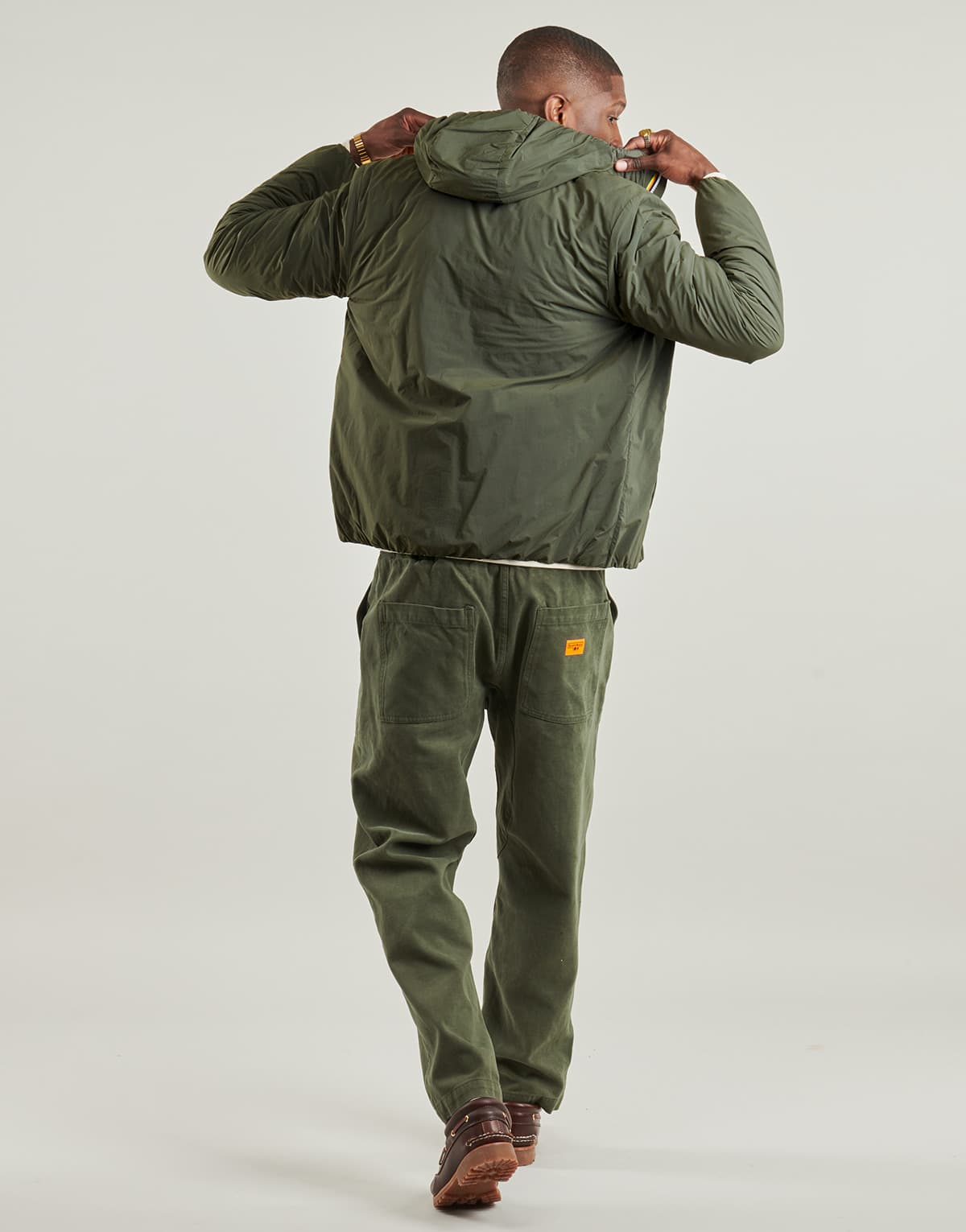 Men's Jackets K-Way Khaki