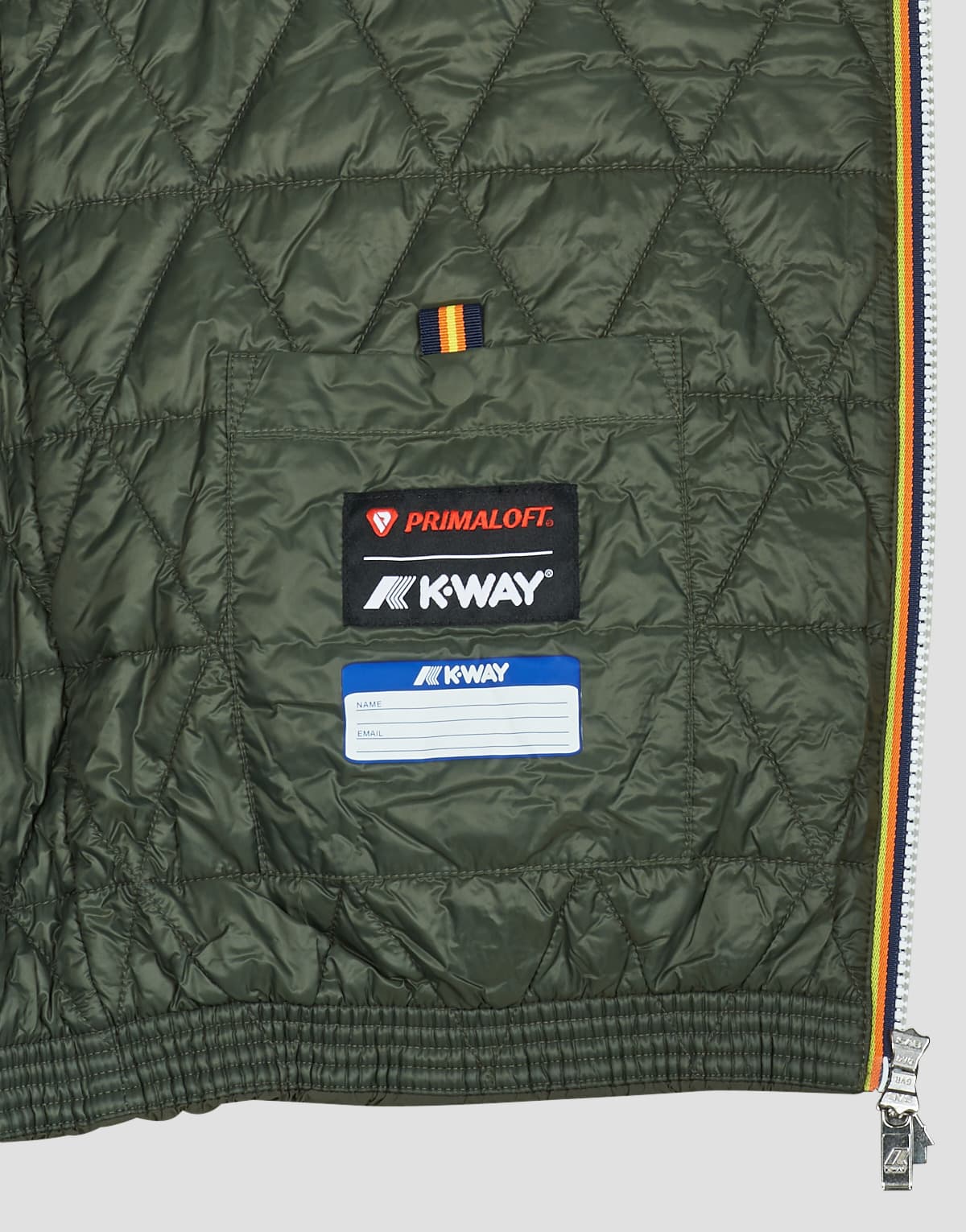 Men's Jackets K-Way Khaki