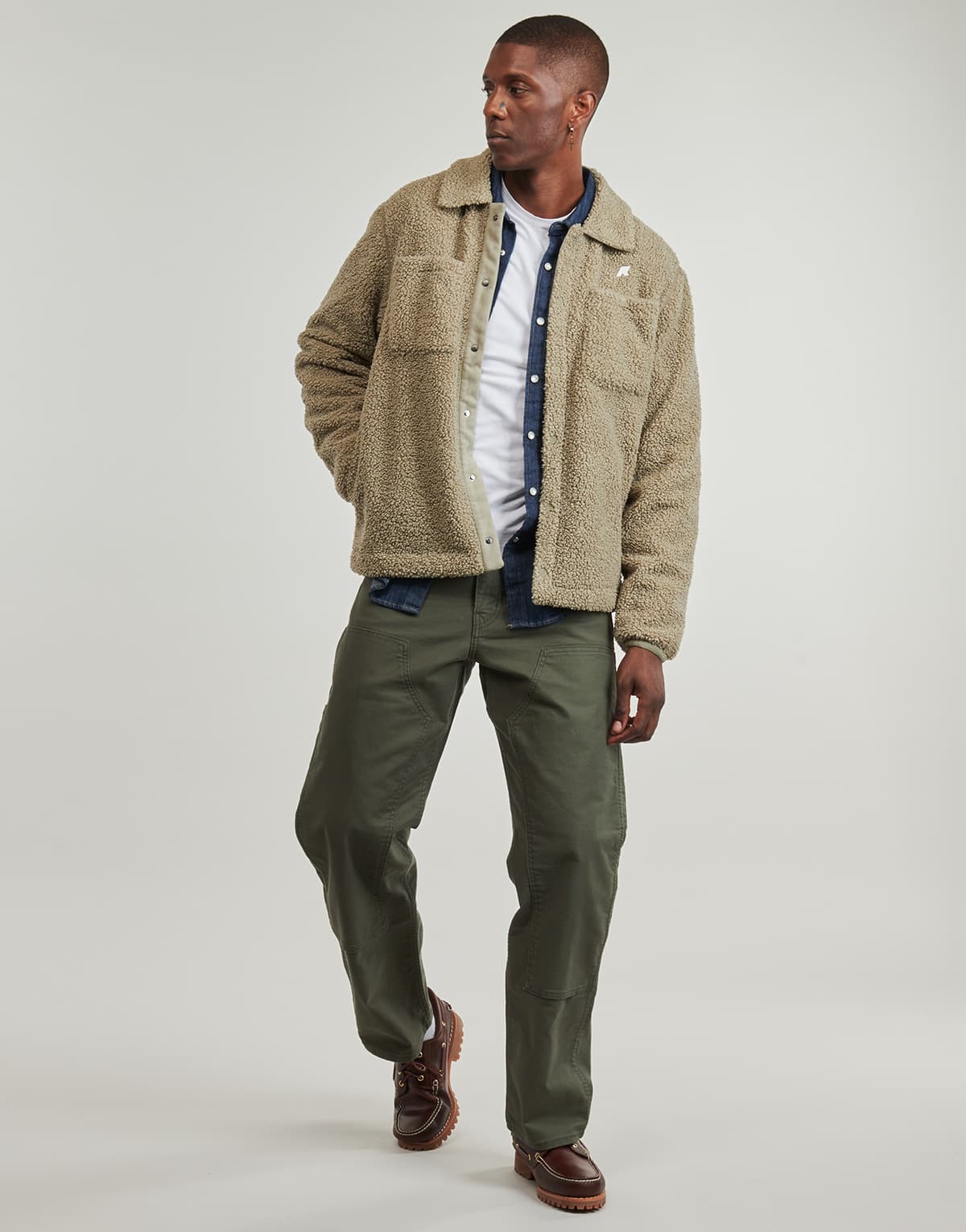 Men's T-Shirts K-Way Beige