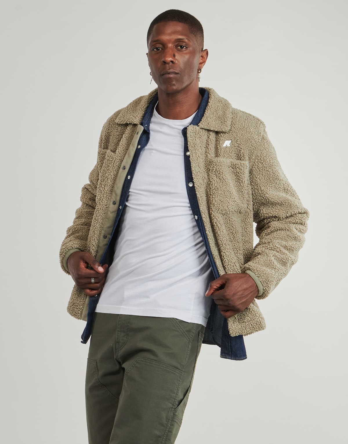 Men's T-Shirts K-Way Beige