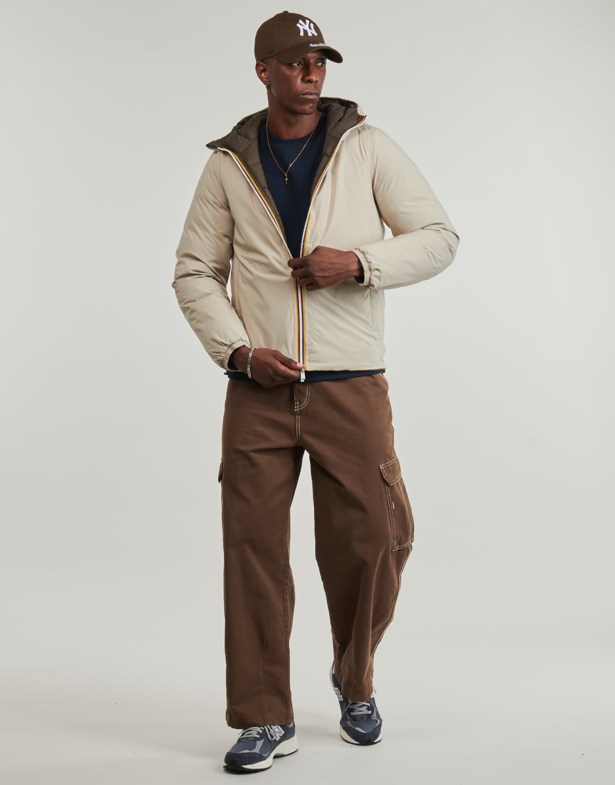 Men's Jackets K-Way Beige