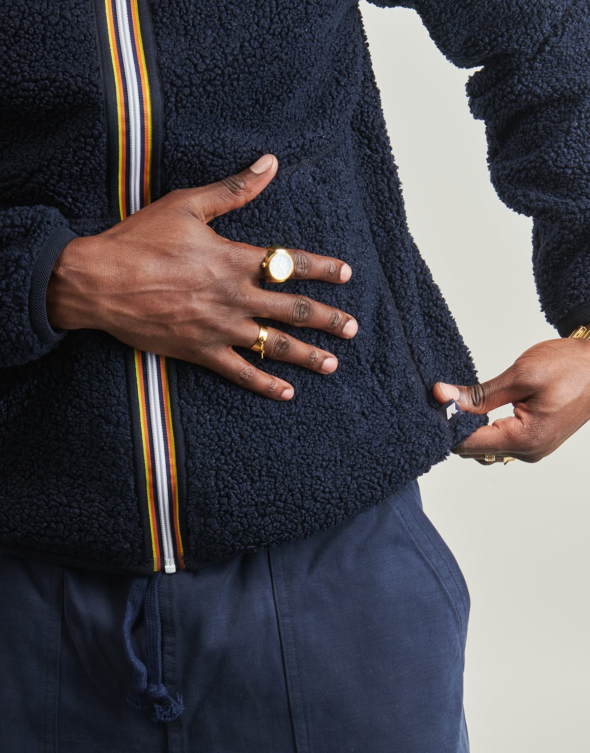 Men's Sweatshirts K-Way Blue