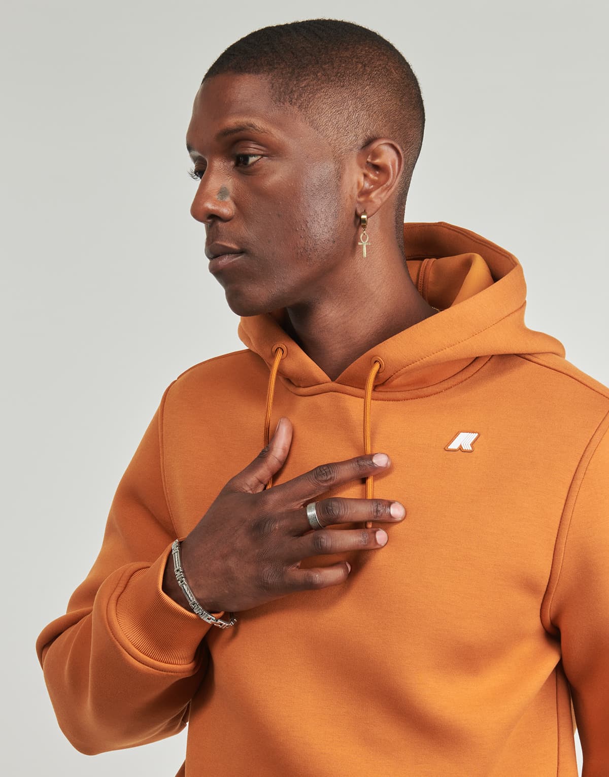Men's Sweatshirts K-Way Orange