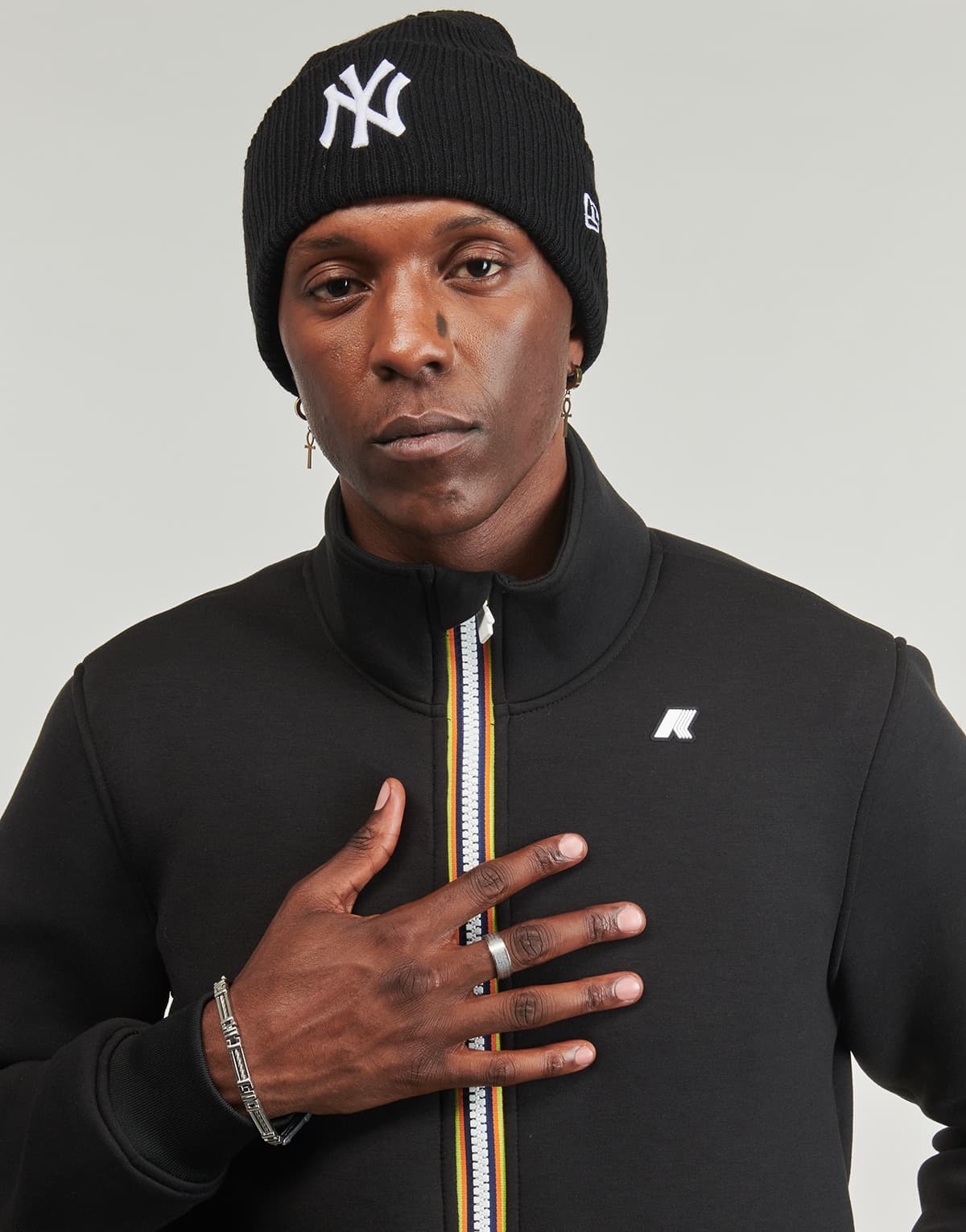 Men's Sports T-Shirts K-Way Black