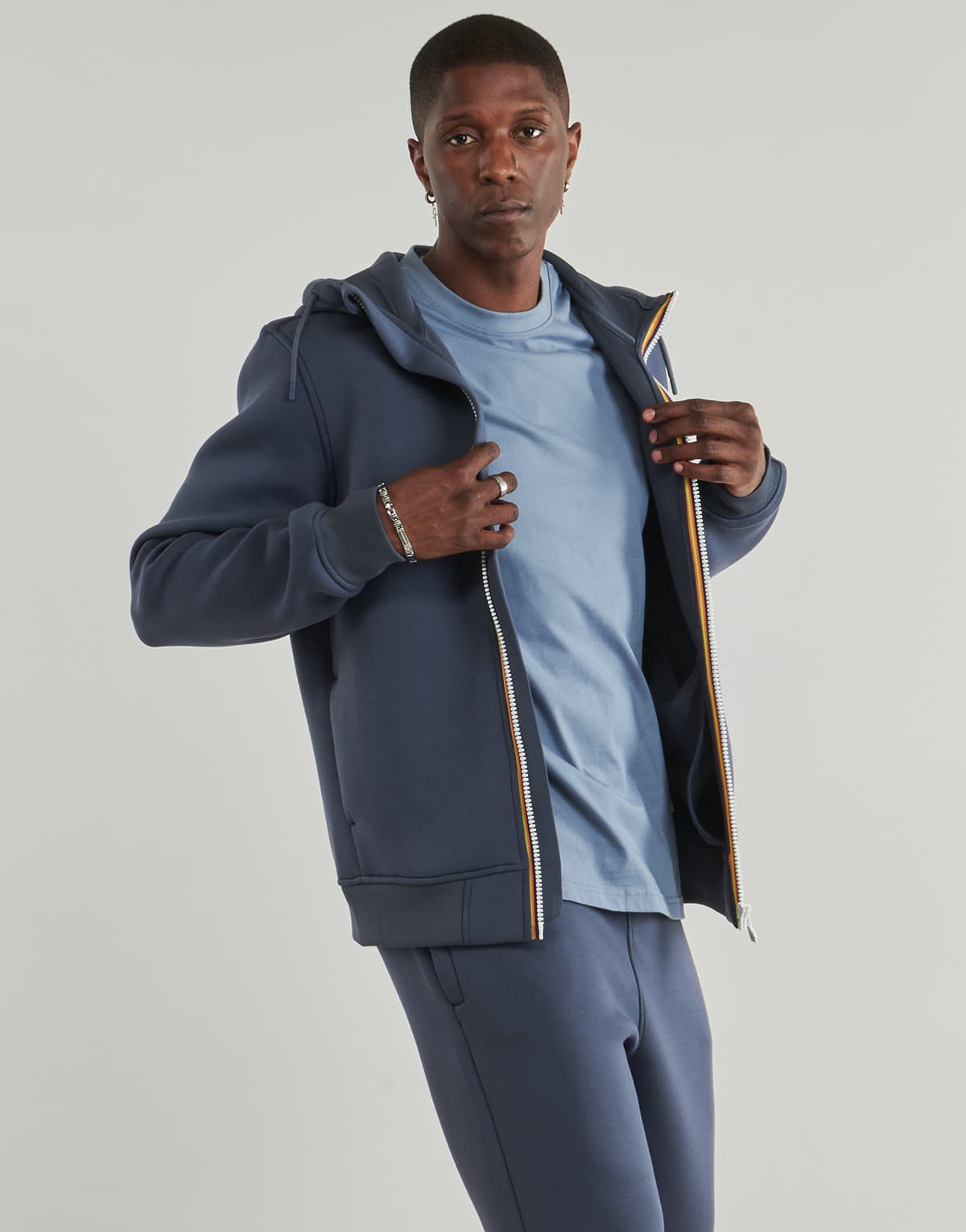 Men's Sweatshirts K-Way Blue