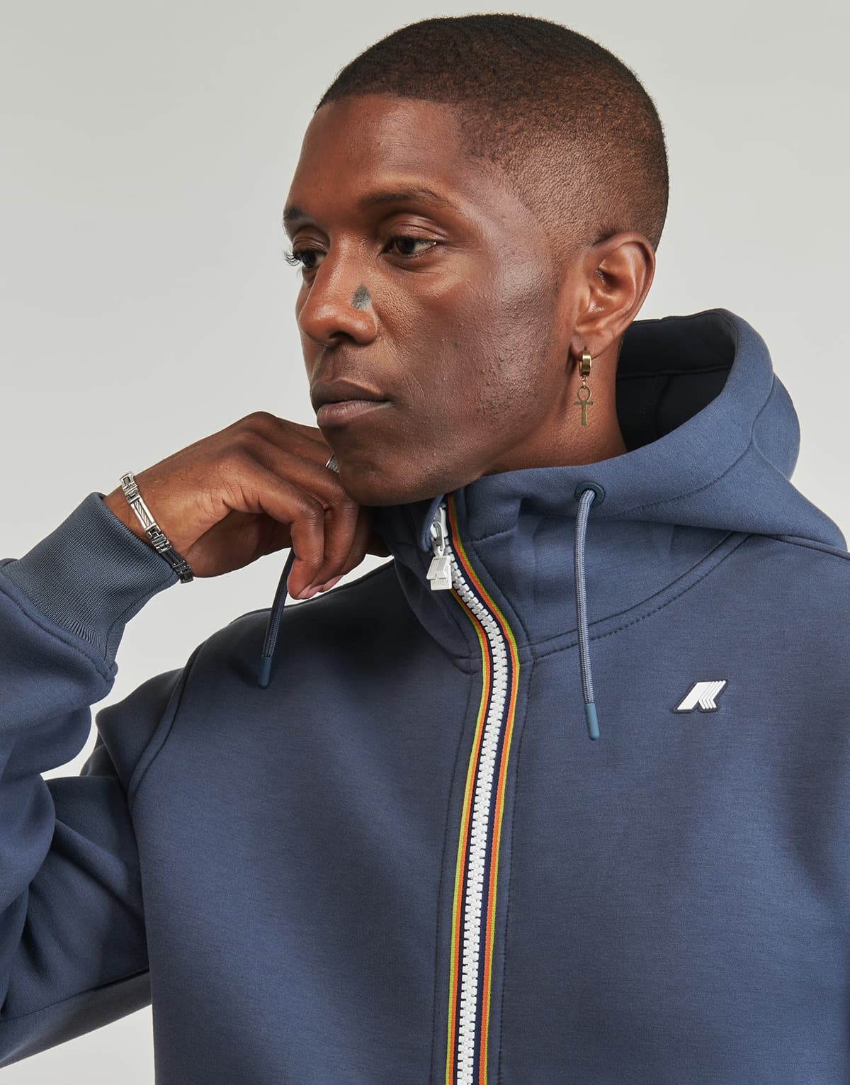 Men's Sweatshirts K-Way Blue