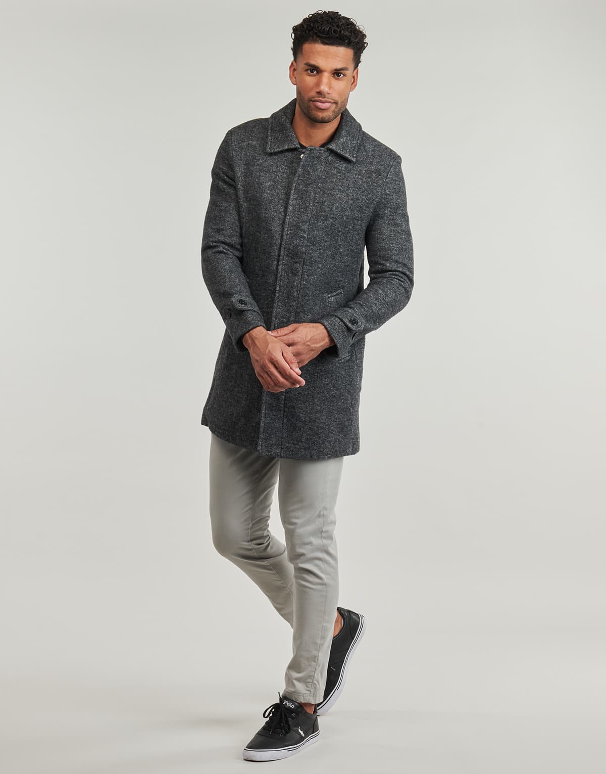 Men's Coats Harrington Black