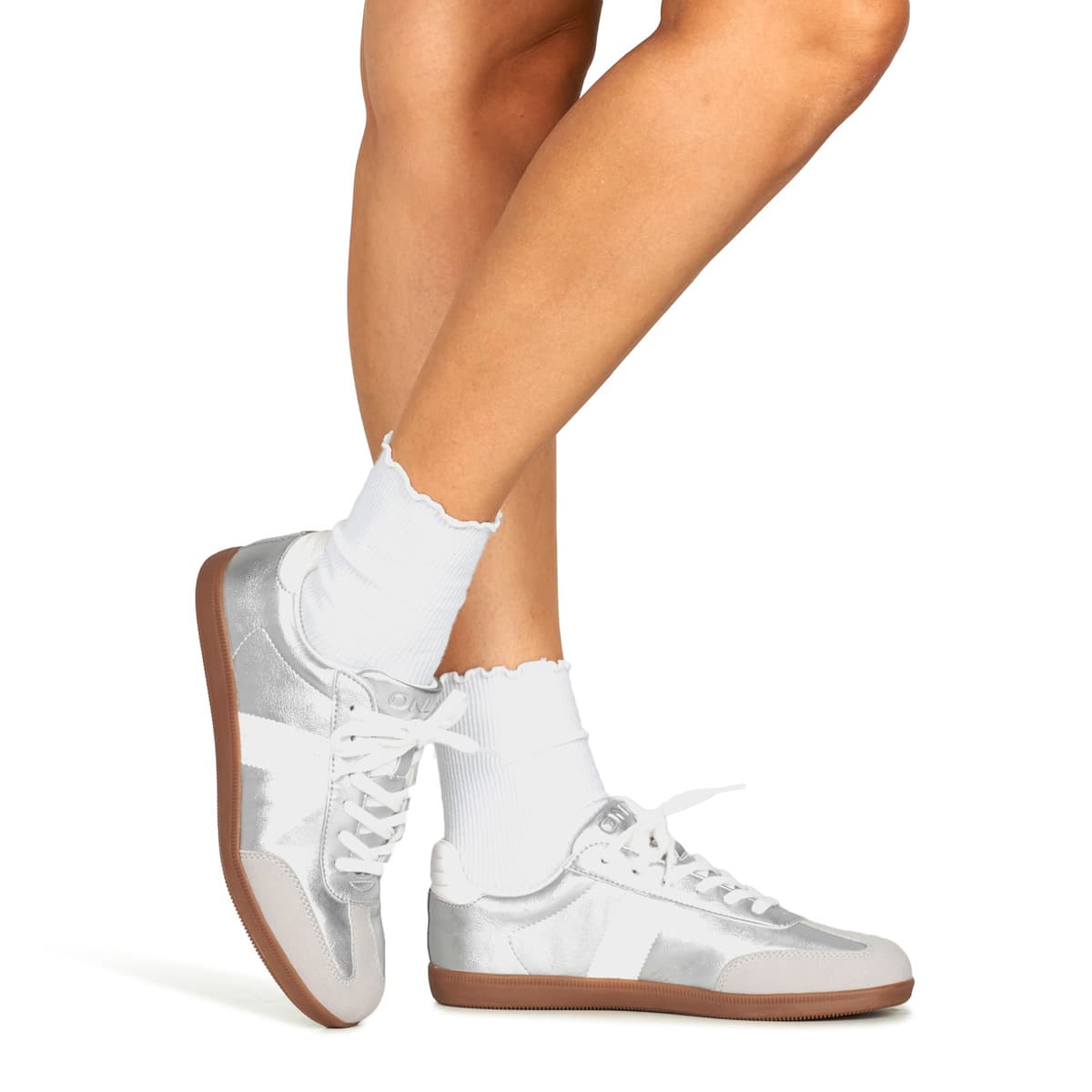 Women's Sneakers Only Silver