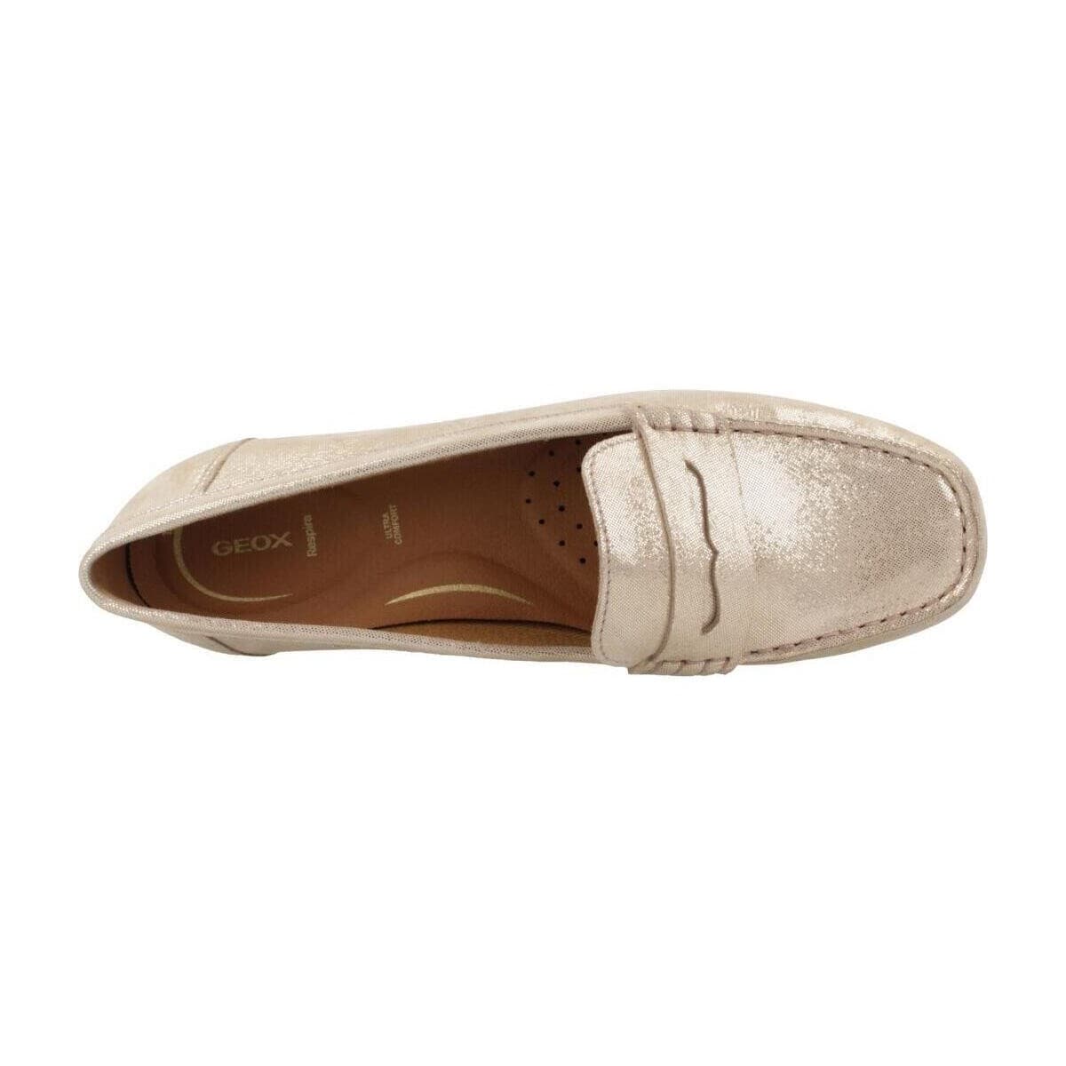 Women's Loafers Geox Gold