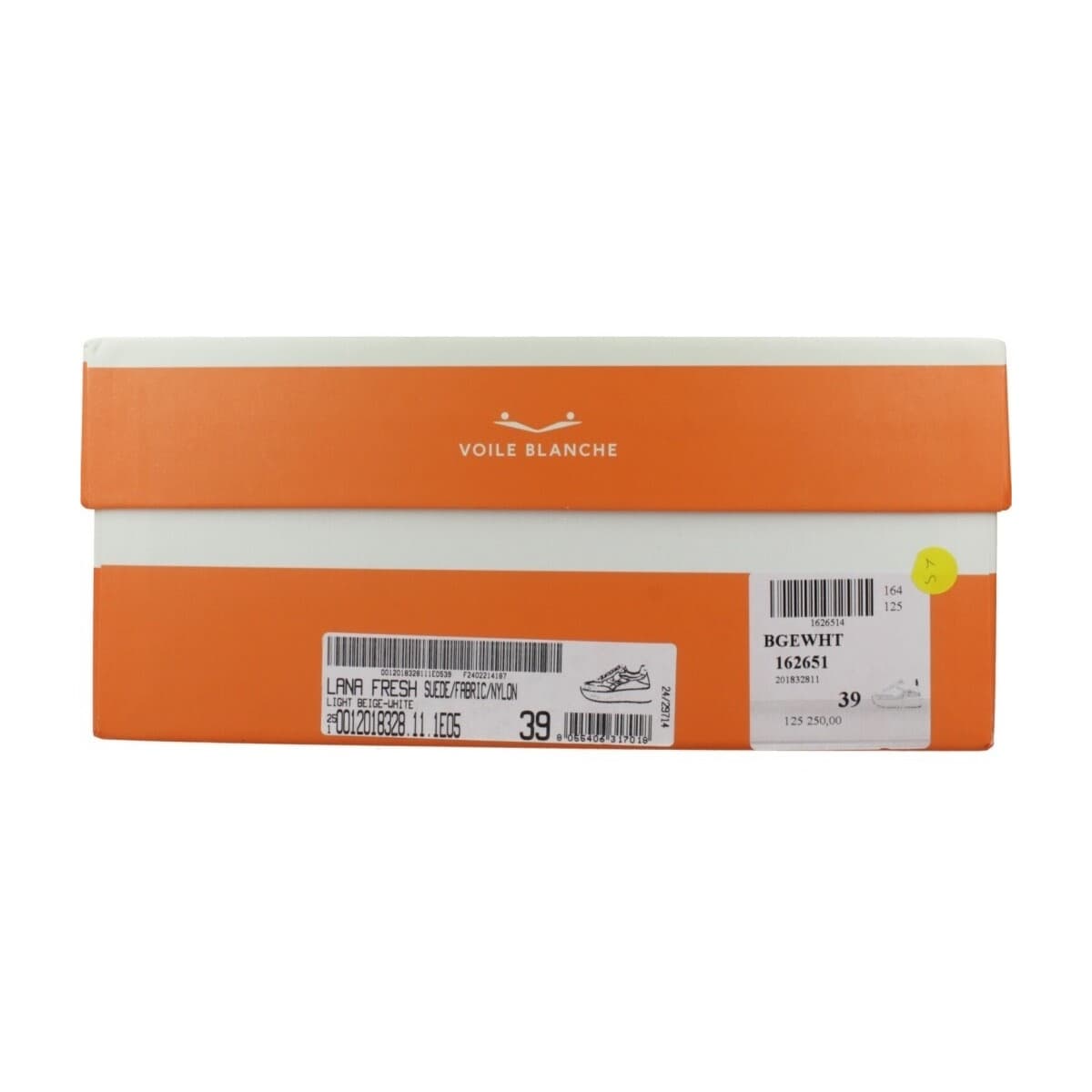 Women's Sneakers Voile Blanche Brown