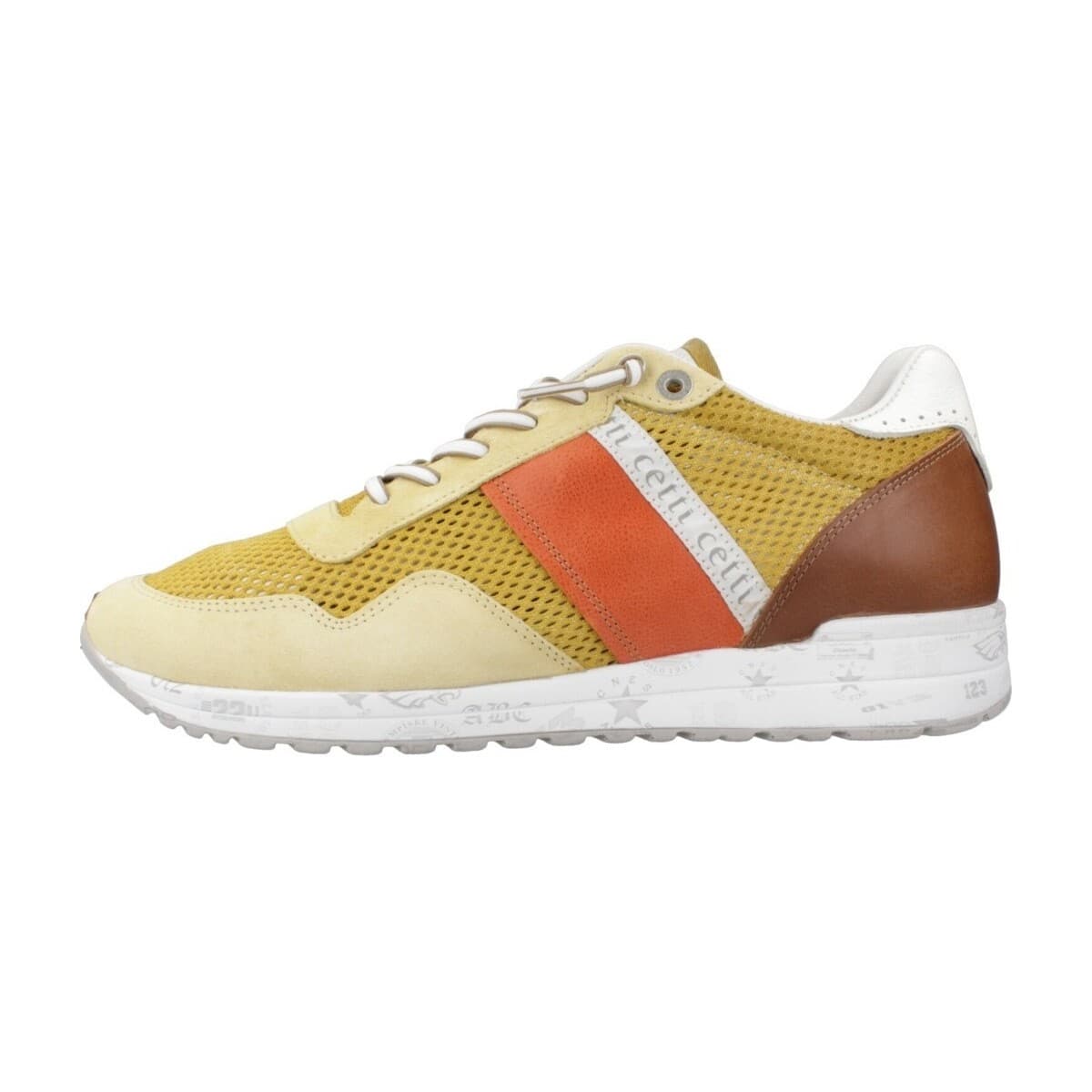 Men's Sneakers Cetti Yellow