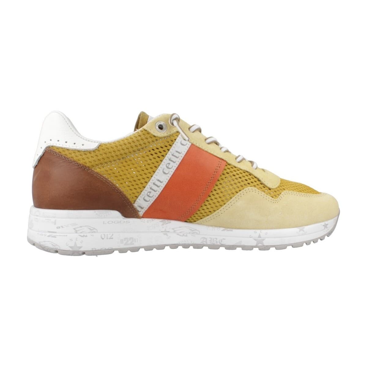Men's Sneakers Cetti Yellow