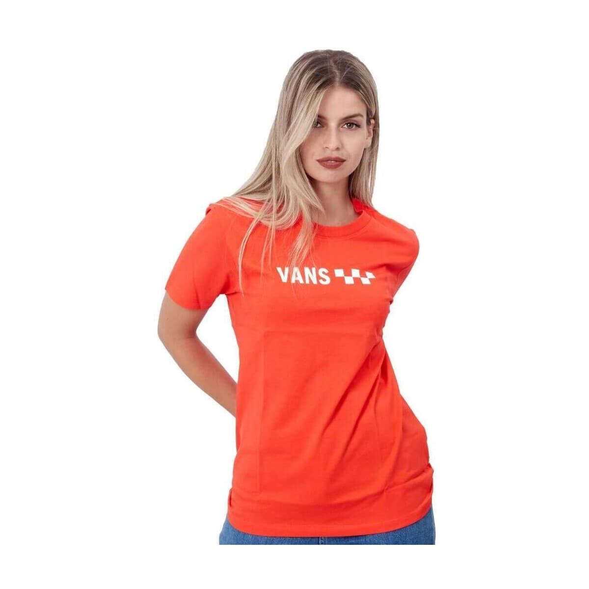 Women's T-Shirts Vans Orange