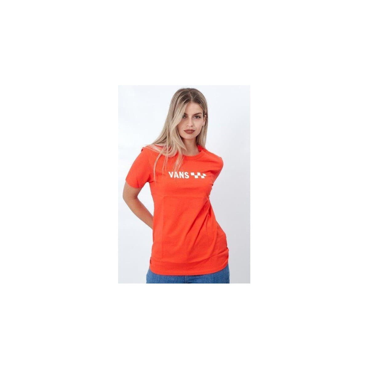 Women's T-Shirts Vans Orange