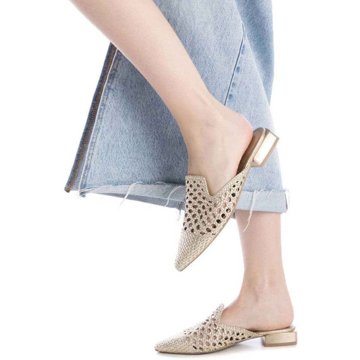 Women's Mules Xti Gold