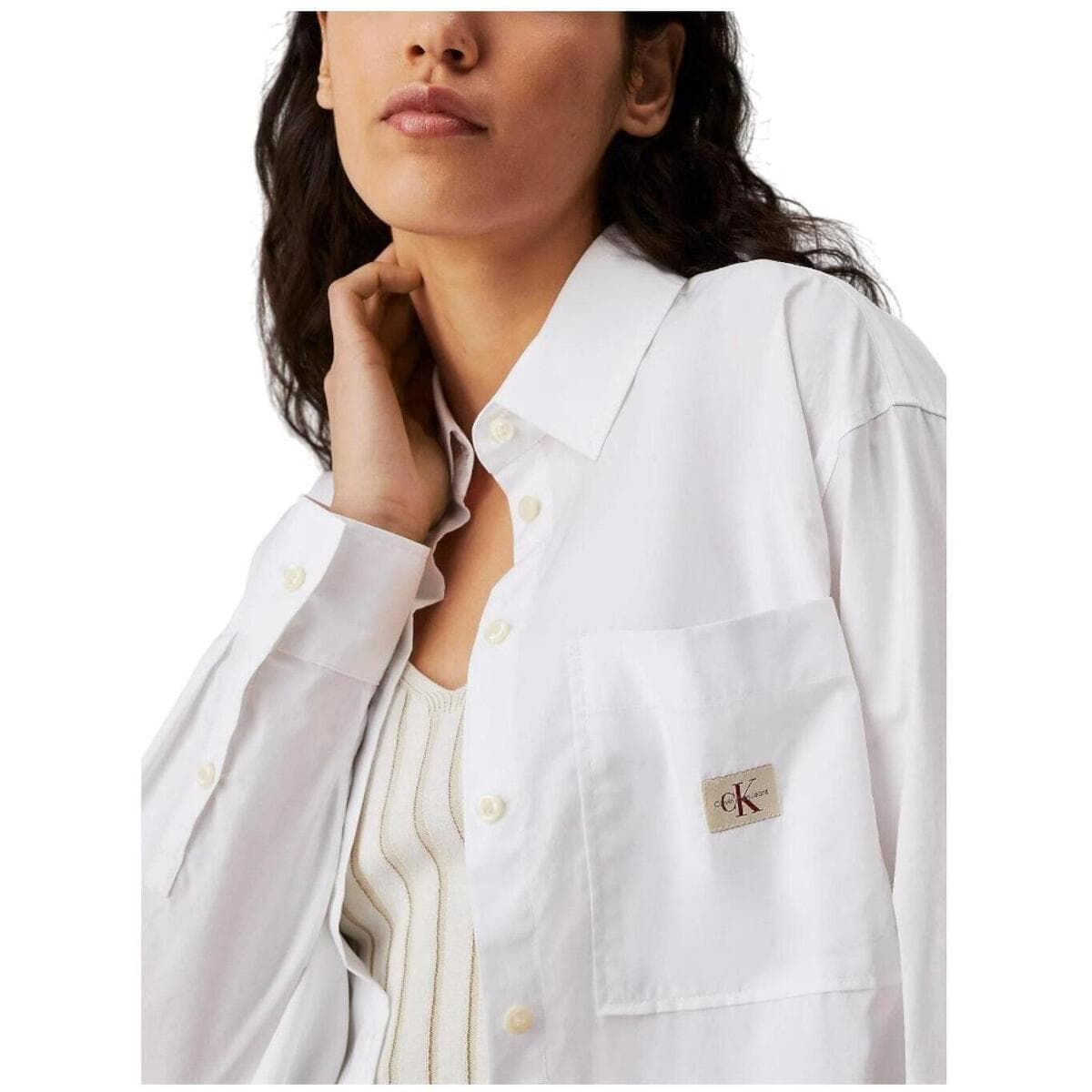 Women's T-Shirts Calvin Klein White