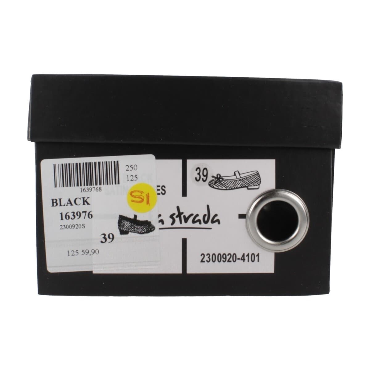 Women's Ballet Flats La Strada Black