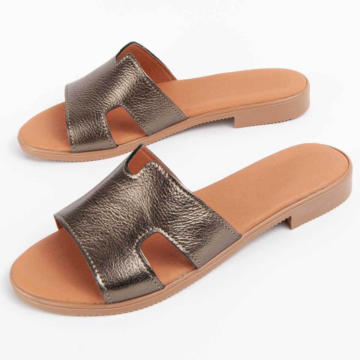 Women's Sandals Purapiel Gray