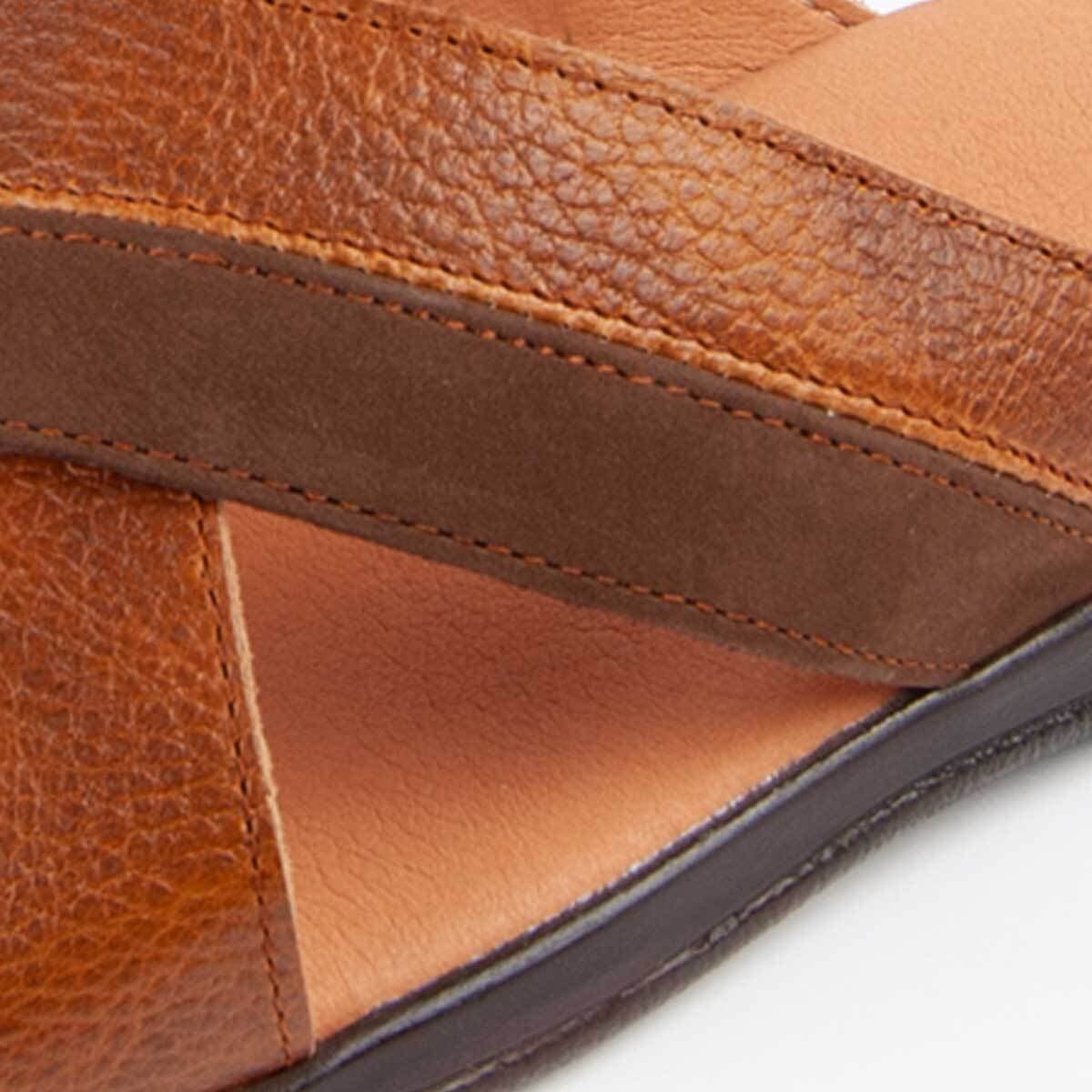 Men's Sandals Purapiel Brown