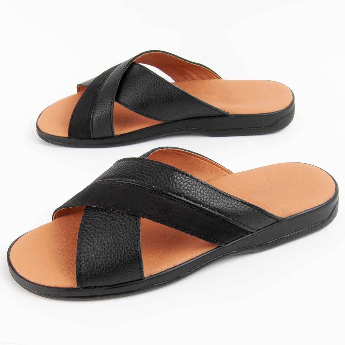 Men's Sandals Purapiel Black