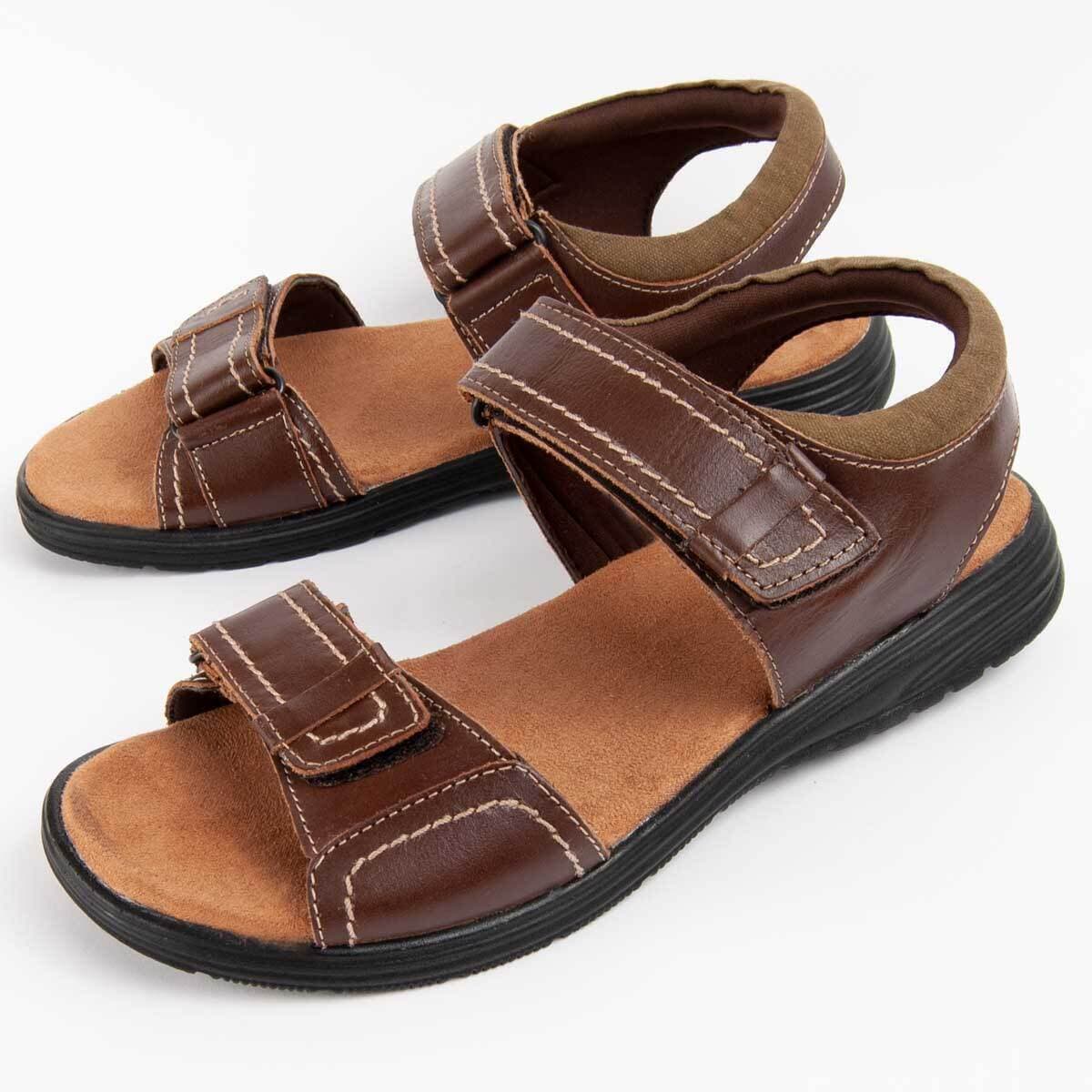 Men's Sandals Purapiel Brown