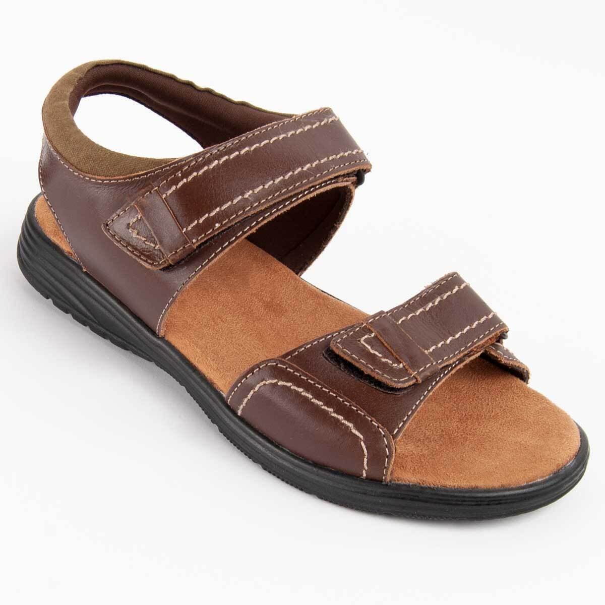 Men's Sandals Purapiel Brown