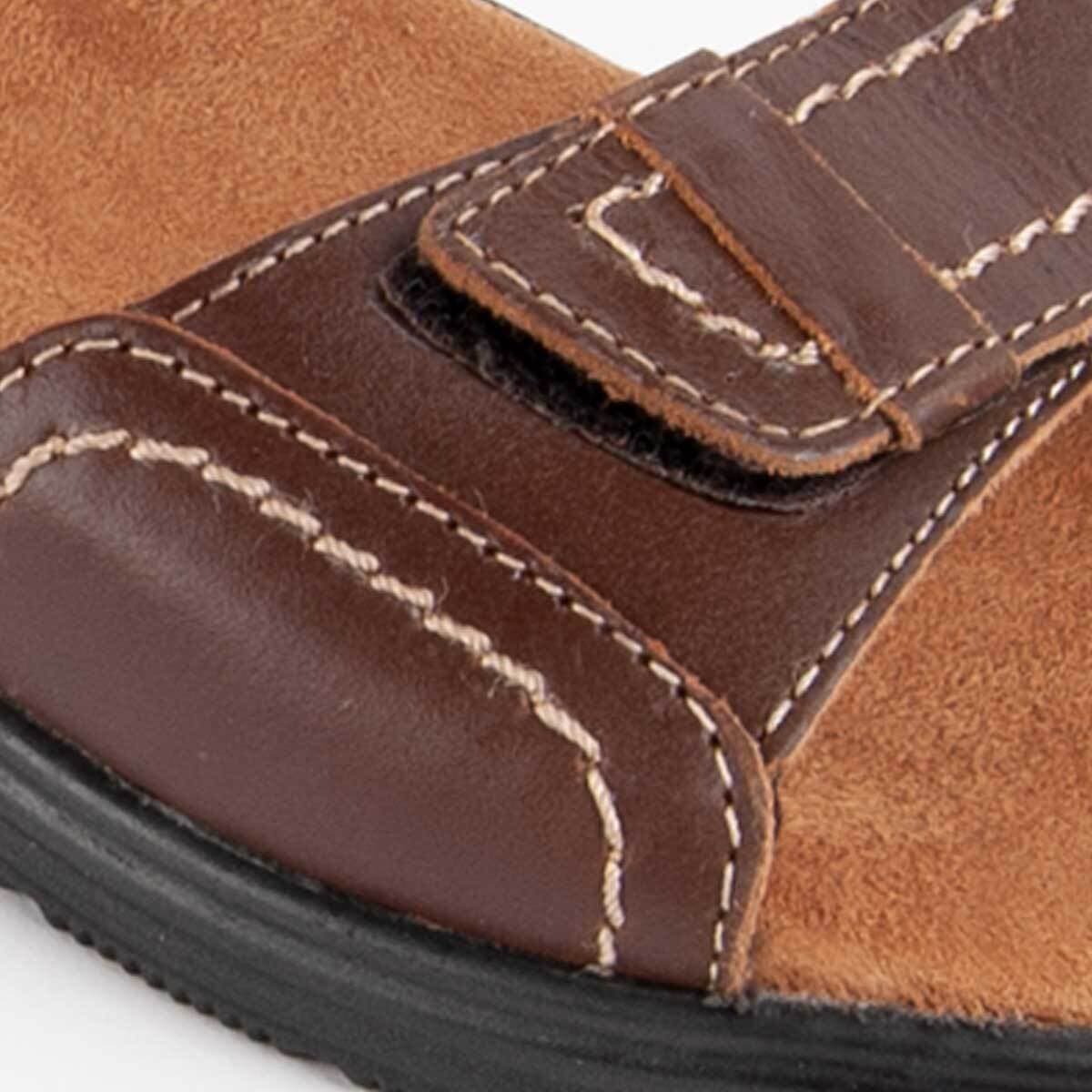 Men's Sandals Purapiel Brown