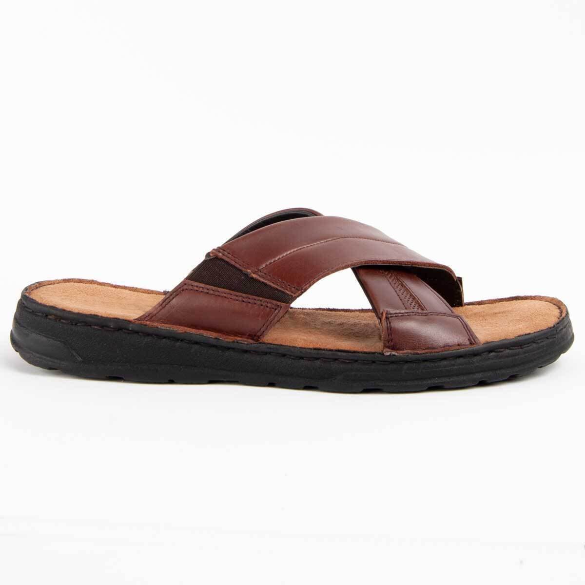 Men's Sandals Purapiel Brown