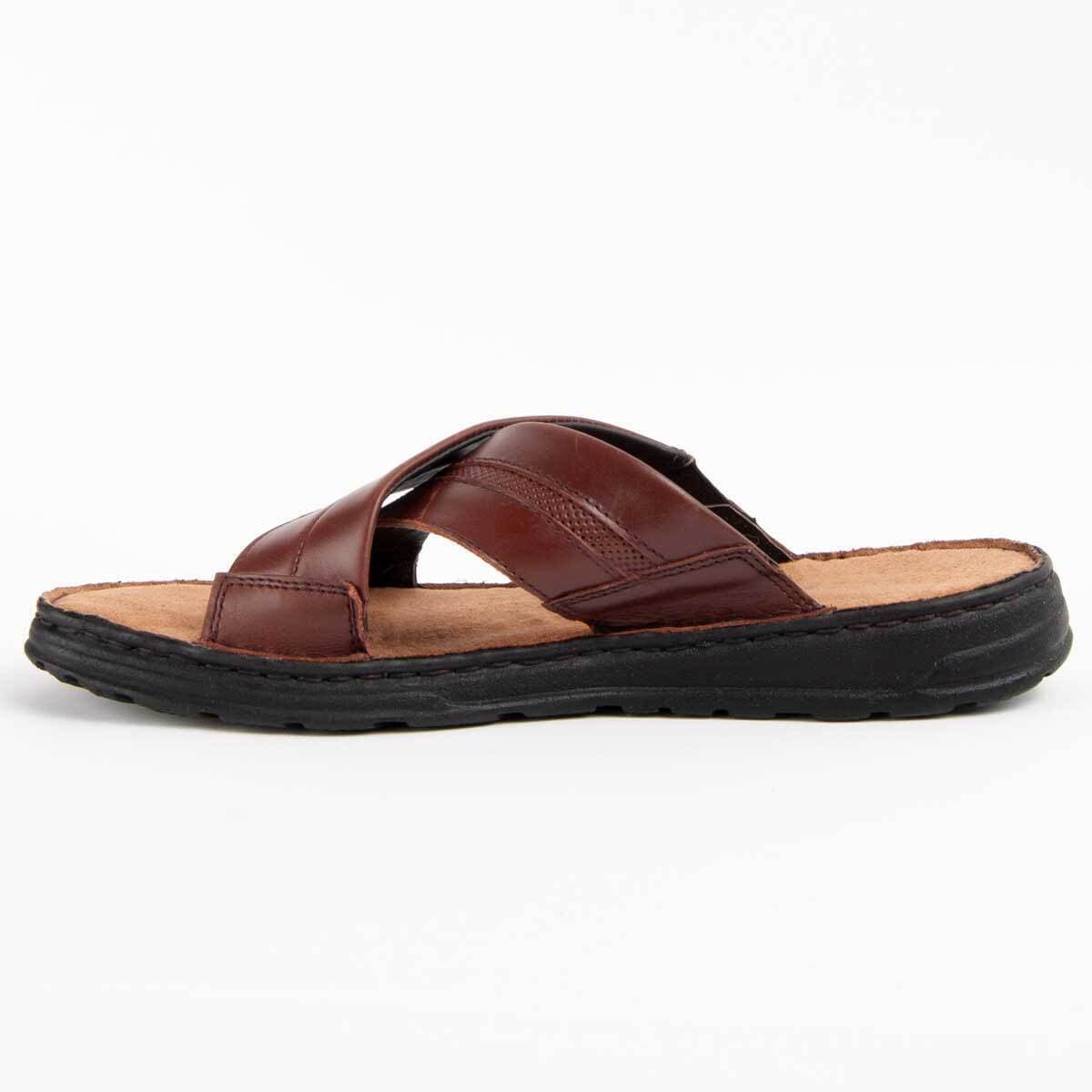 Men's Sandals Purapiel Brown
