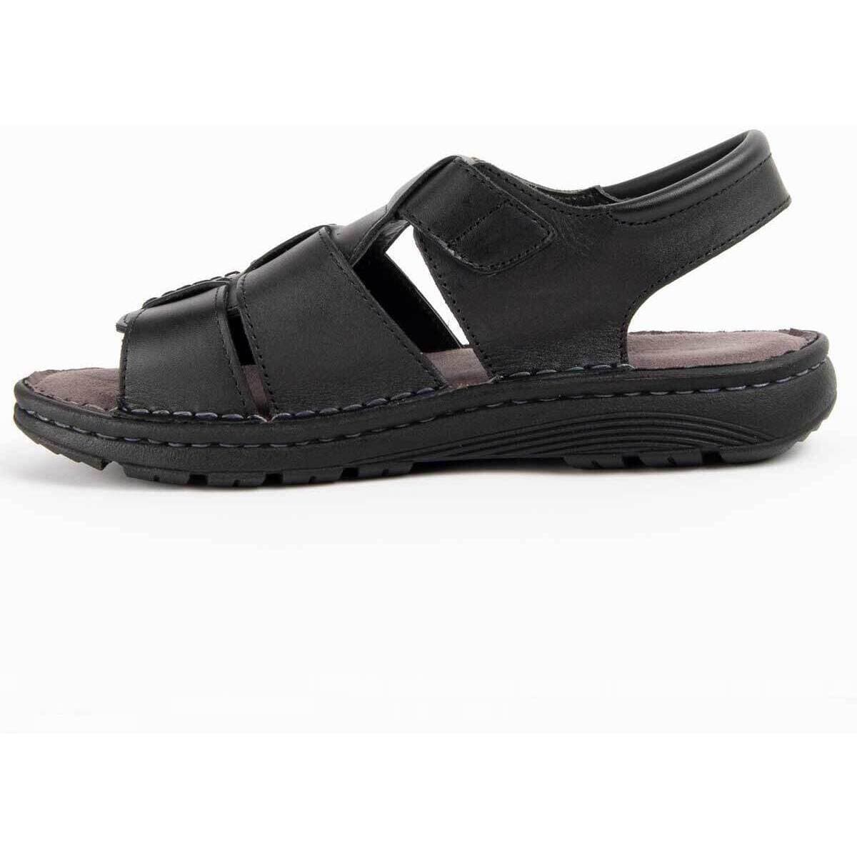 Men's Sandals Purapiel Black