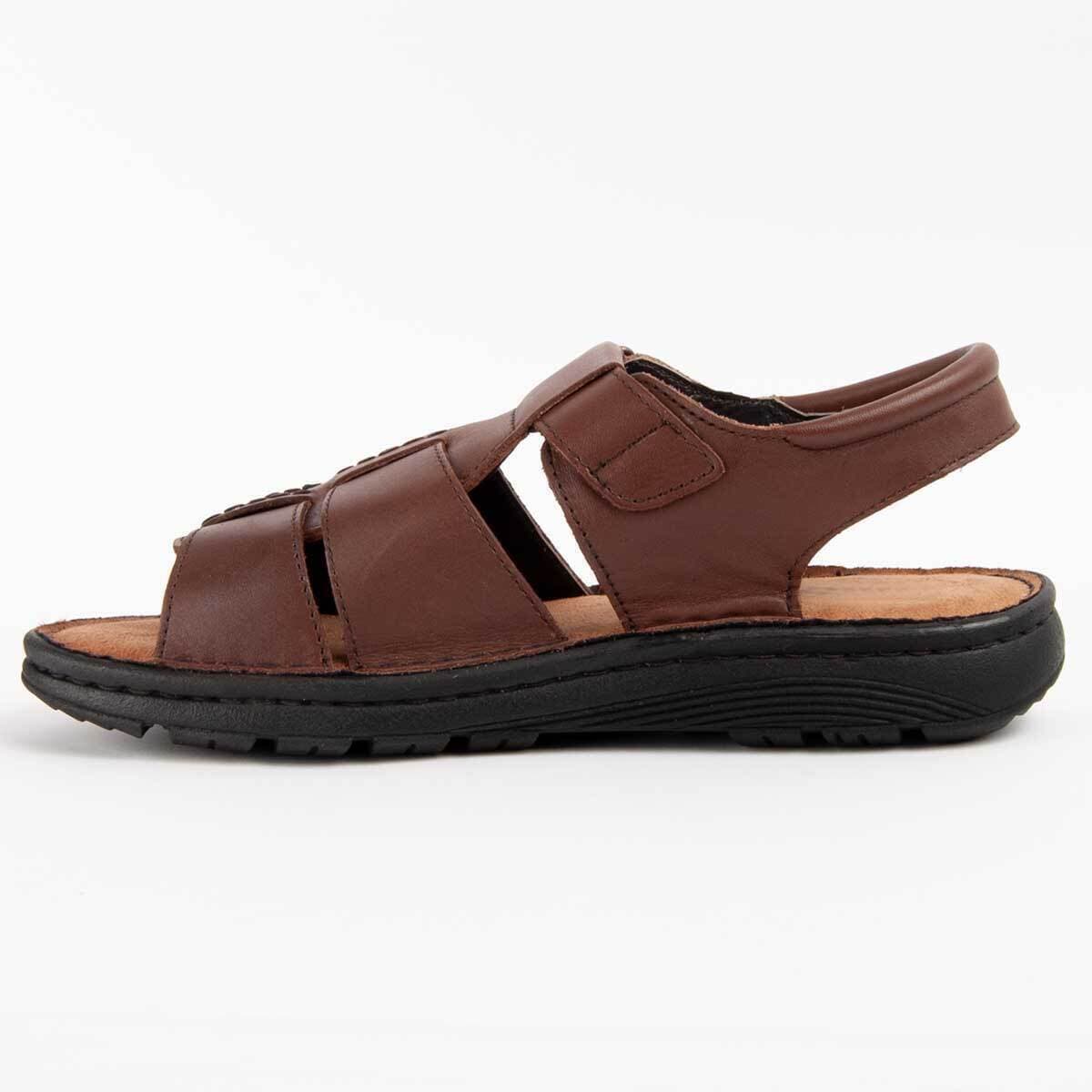 Men's Sandals Purapiel Brown