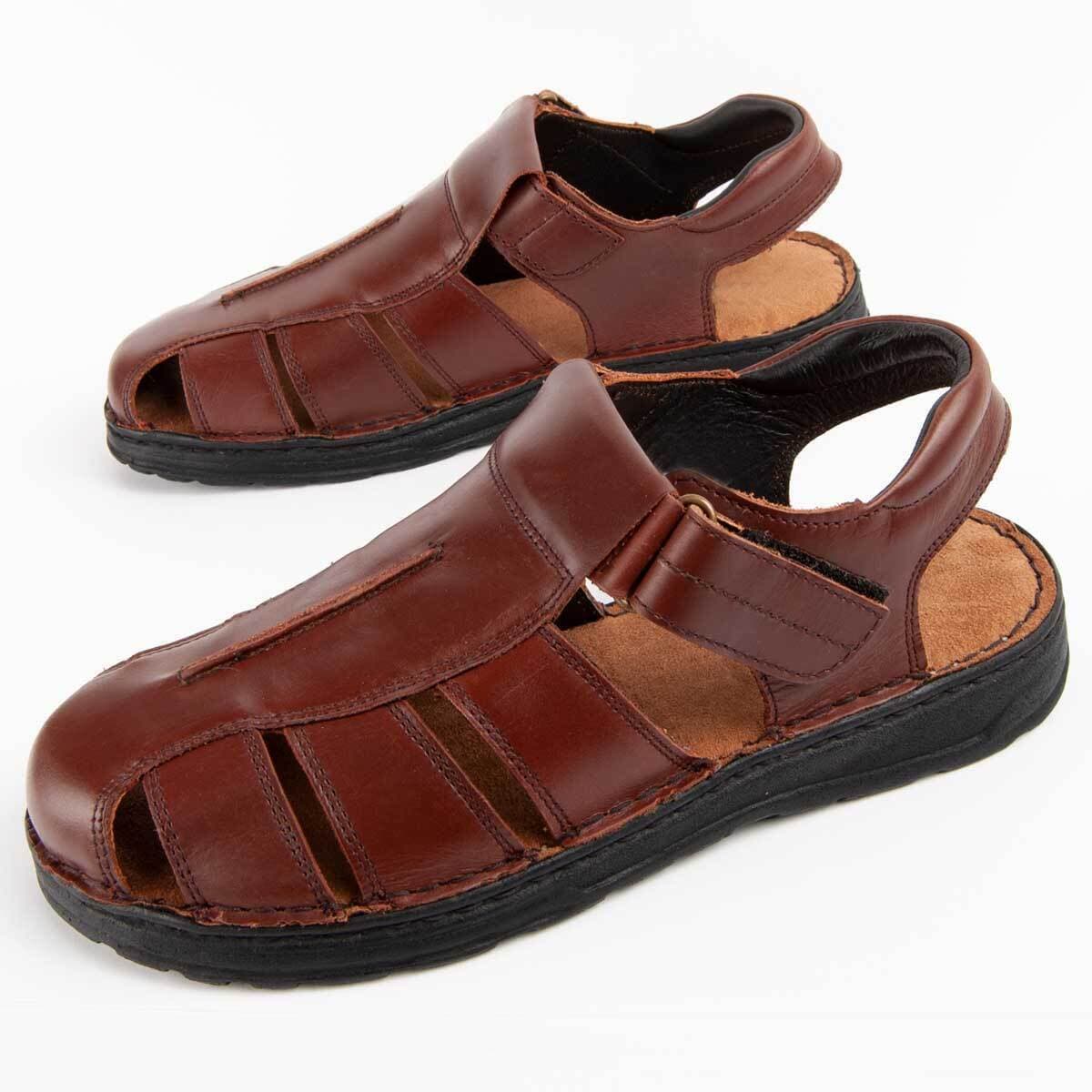 Men's Sandals Purapiel Brown