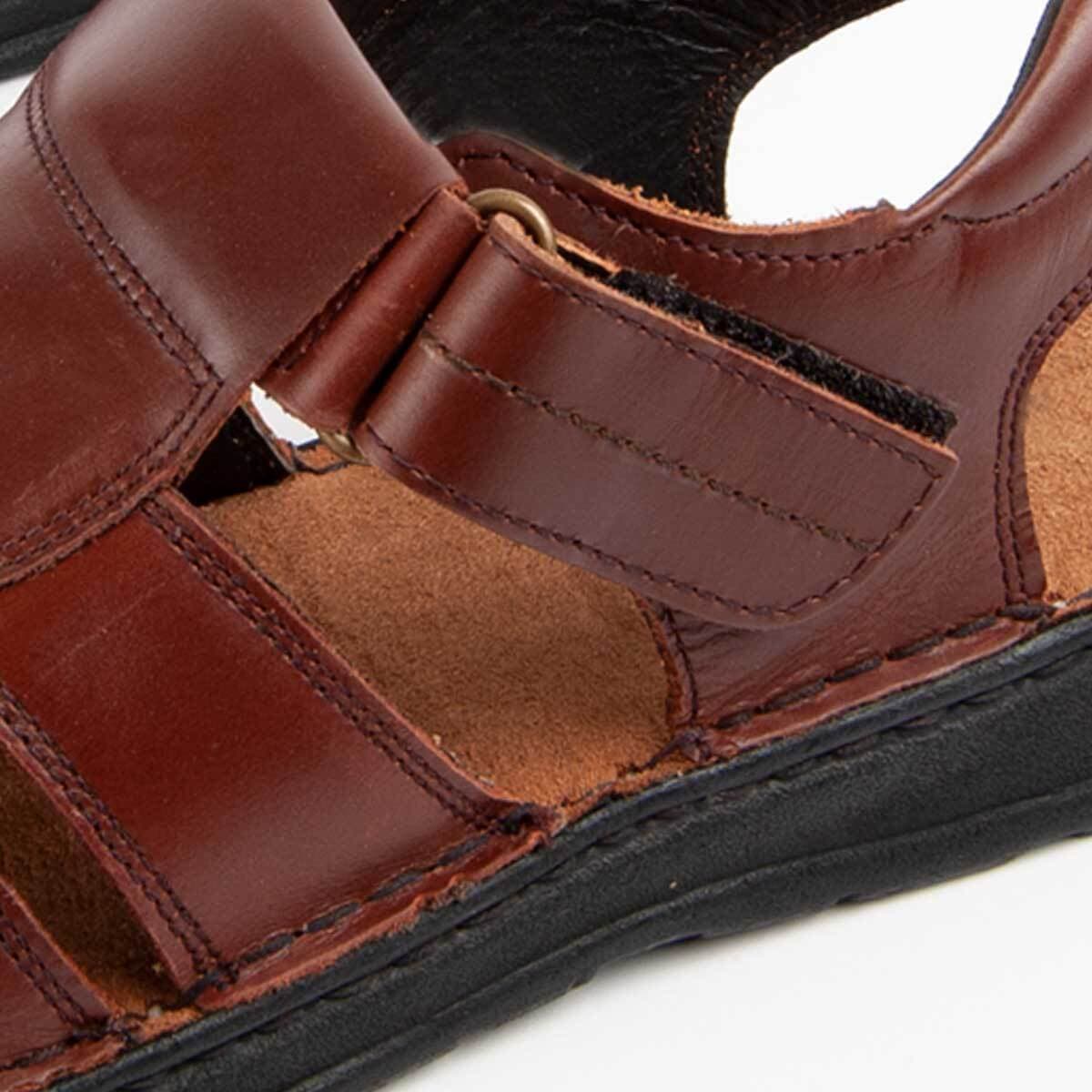 Men's Sandals Purapiel Brown